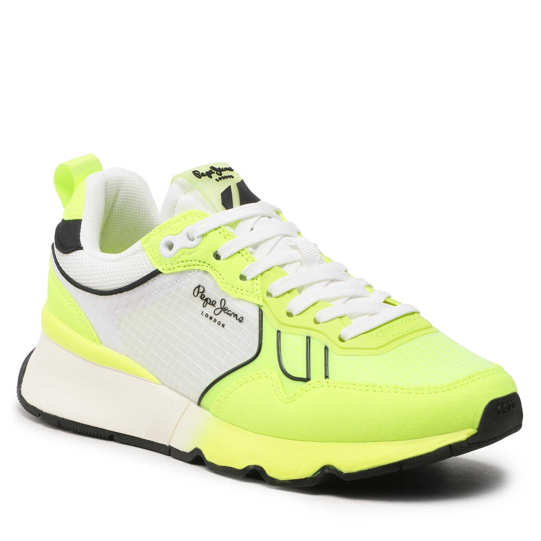 Pepe Jeans Сникърси Brit Pro Neon W PLS31460 Зелен - Pepit.bg