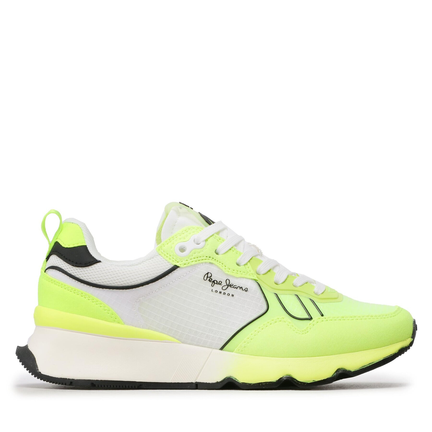 Pepe Jeans Сникърси Brit Pro Neon W PLS31460 Зелен - Pepit.bg