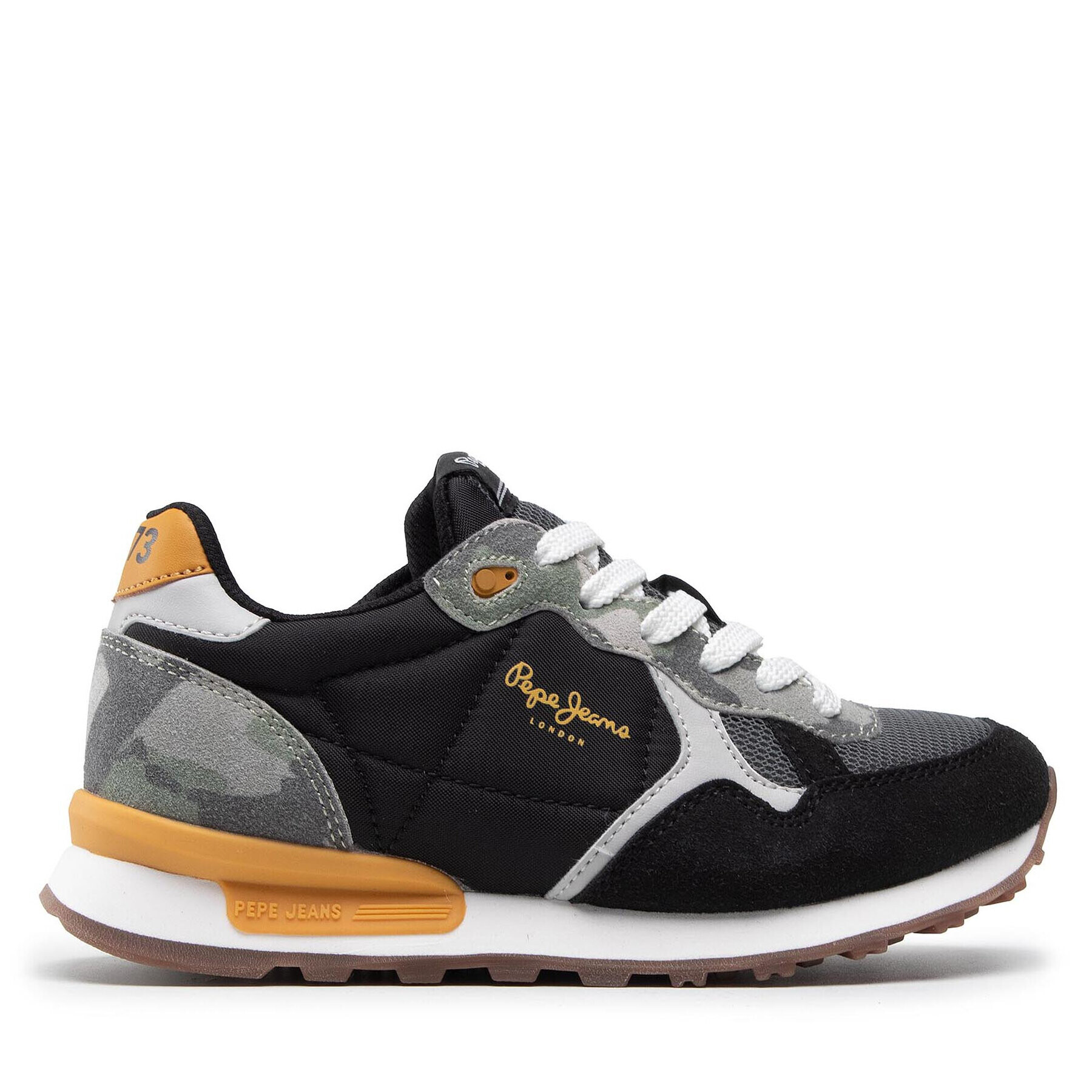 Pepe Jeans Сникърси Britt Camo Boys PBS30493 Черен - Pepit.bg
