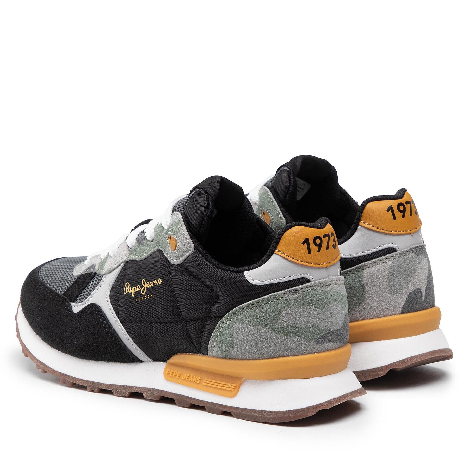 Pepe Jeans Сникърси Britt Camo Boys PBS30493 Черен - Pepit.bg