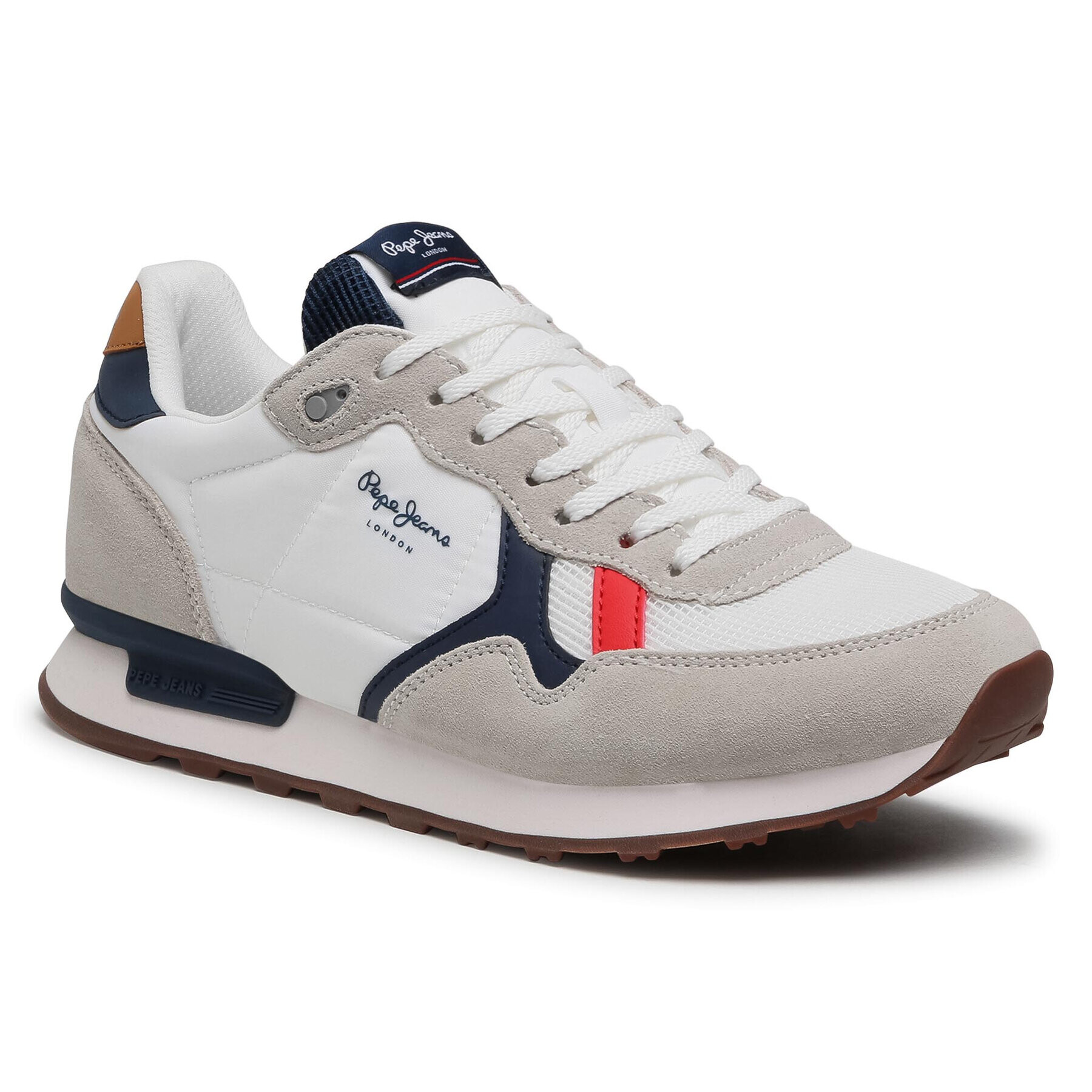 Pepe Jeans Сникърси Britt Man Basic PMS30721 Бял - Pepit.bg