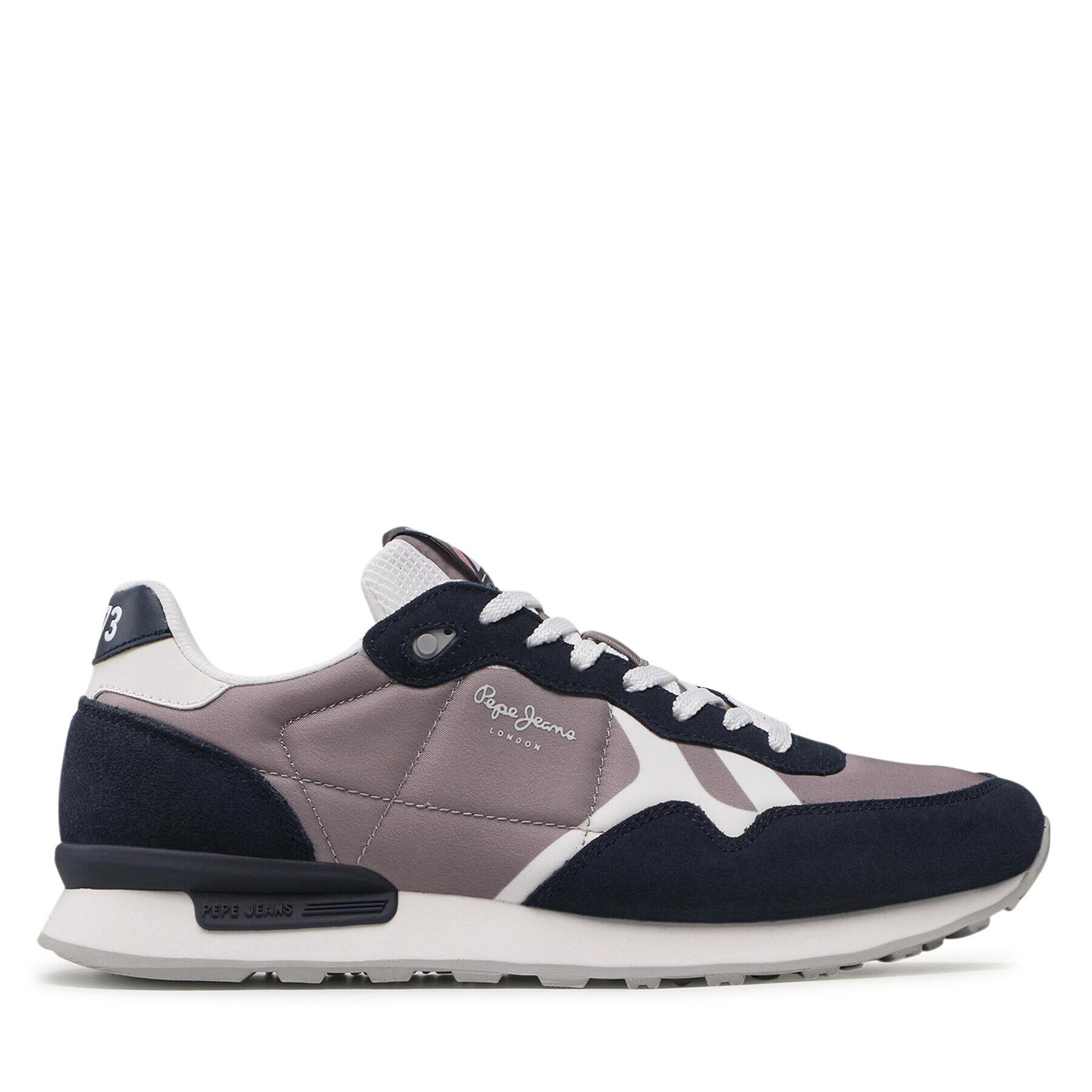 Pepe Jeans Сникърси Britt Man Divided PMS30807 Сив - Pepit.bg