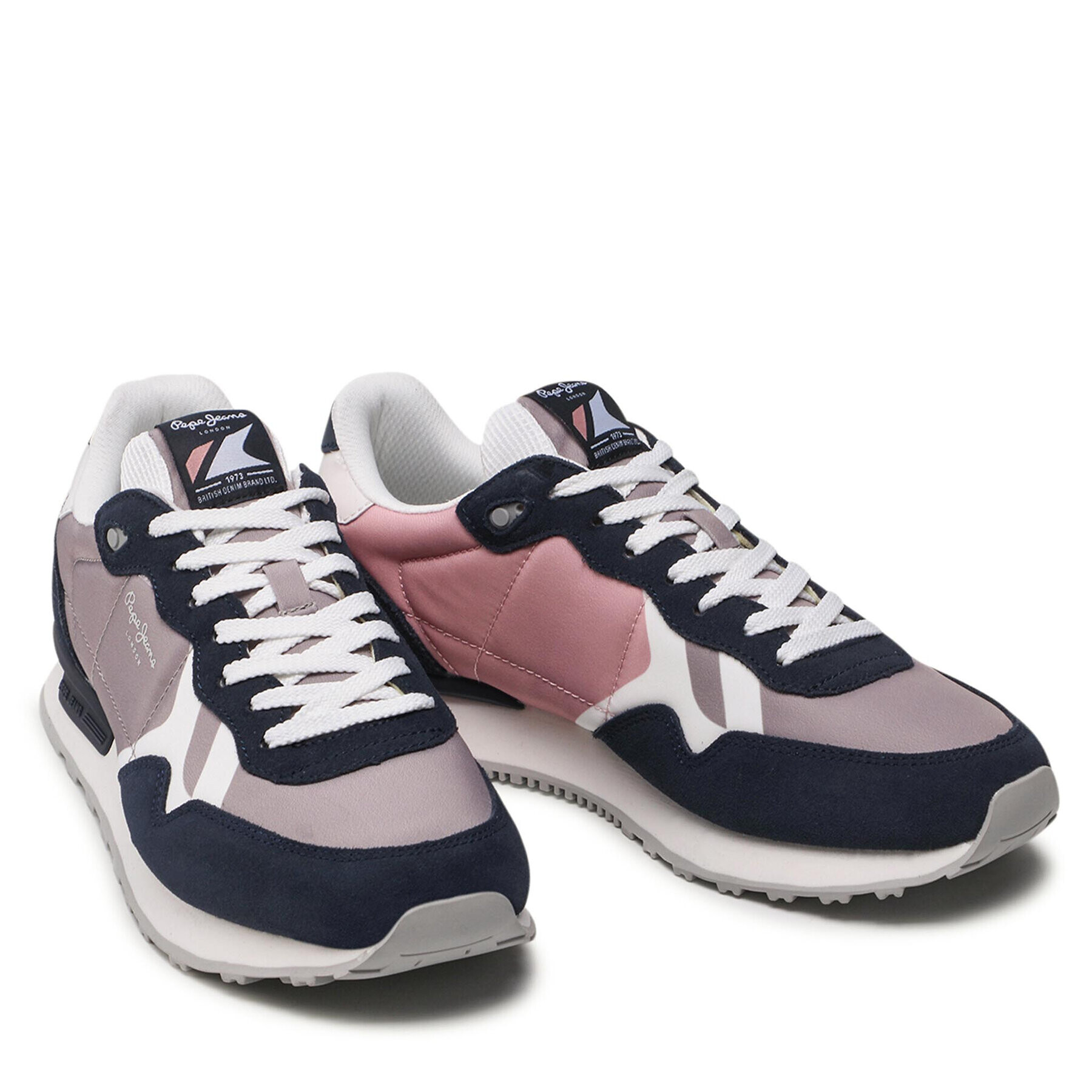 Pepe Jeans Сникърси Britt Man Divided PMS30807 Сив - Pepit.bg