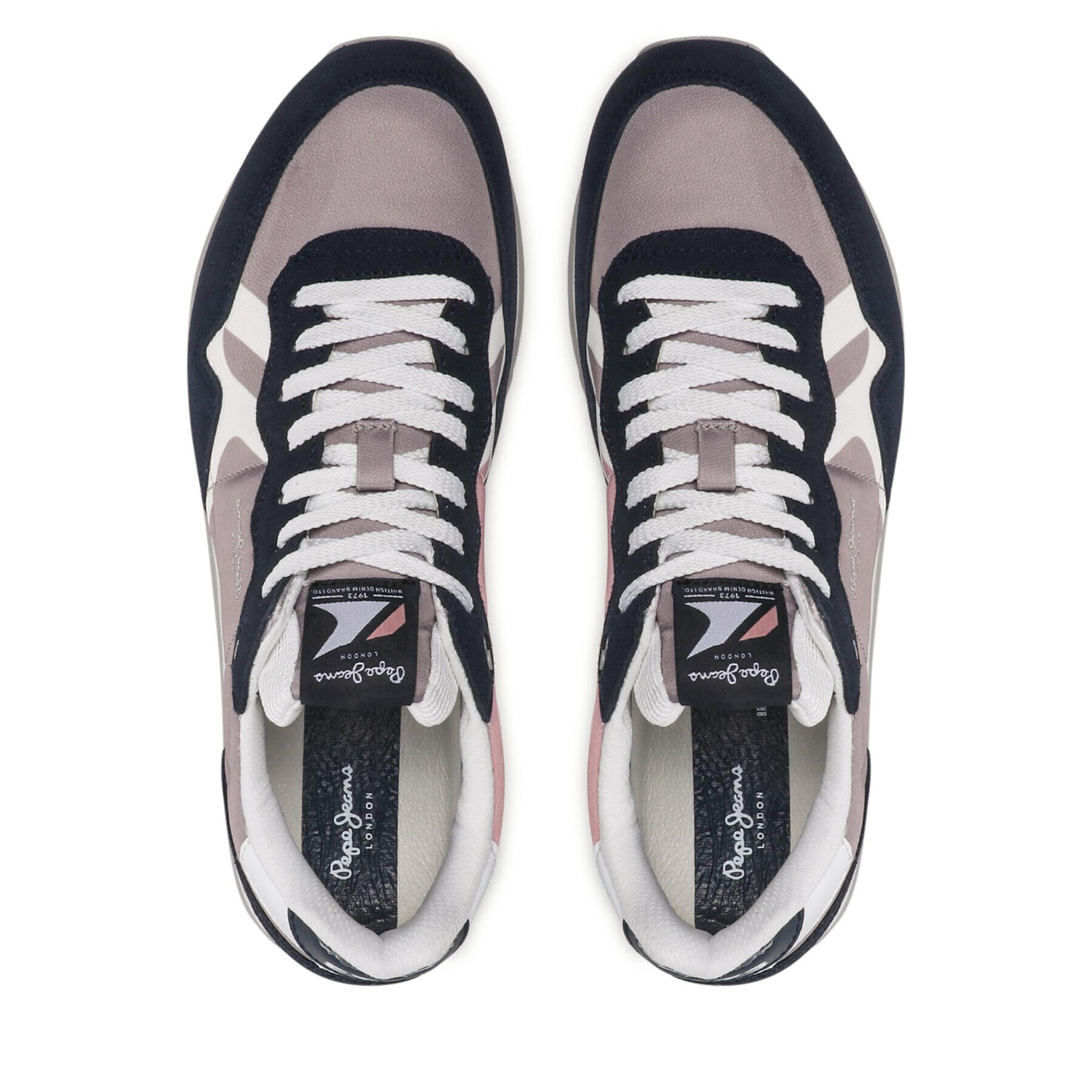 Pepe Jeans Сникърси Britt Man Divided PMS30807 Сив - Pepit.bg