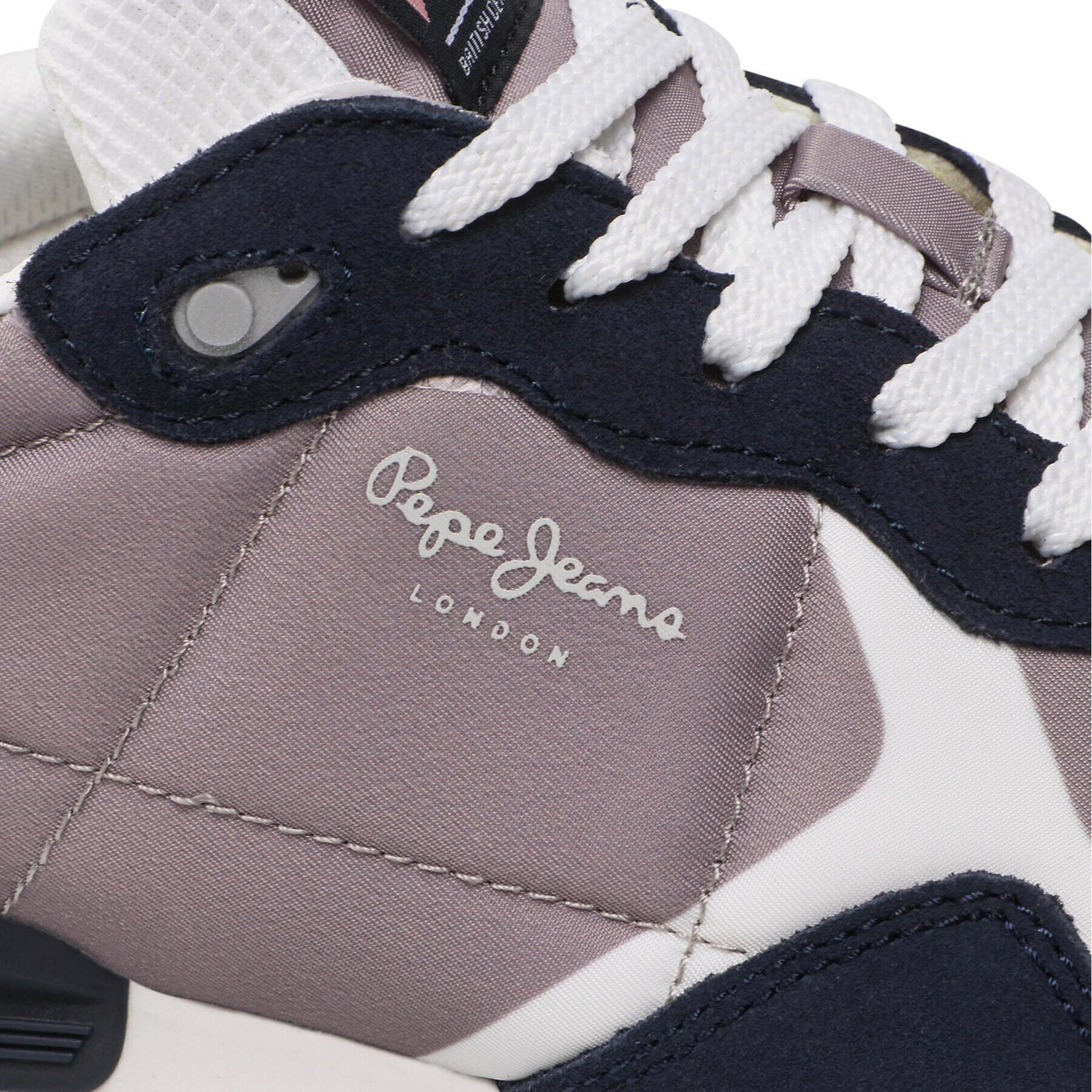 Pepe Jeans Сникърси Britt Man Divided PMS30807 Сив - Pepit.bg