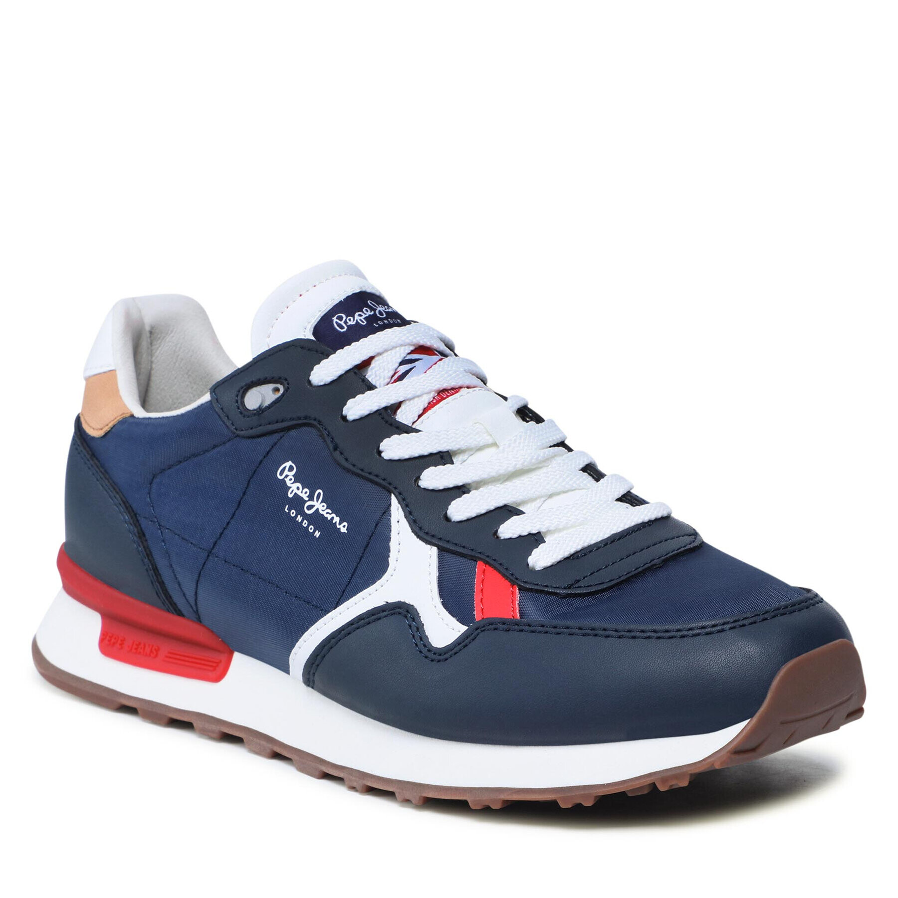 Pepe Jeans Сникърси Britt Man Flag PMS30805 Тъмносин - Pepit.bg