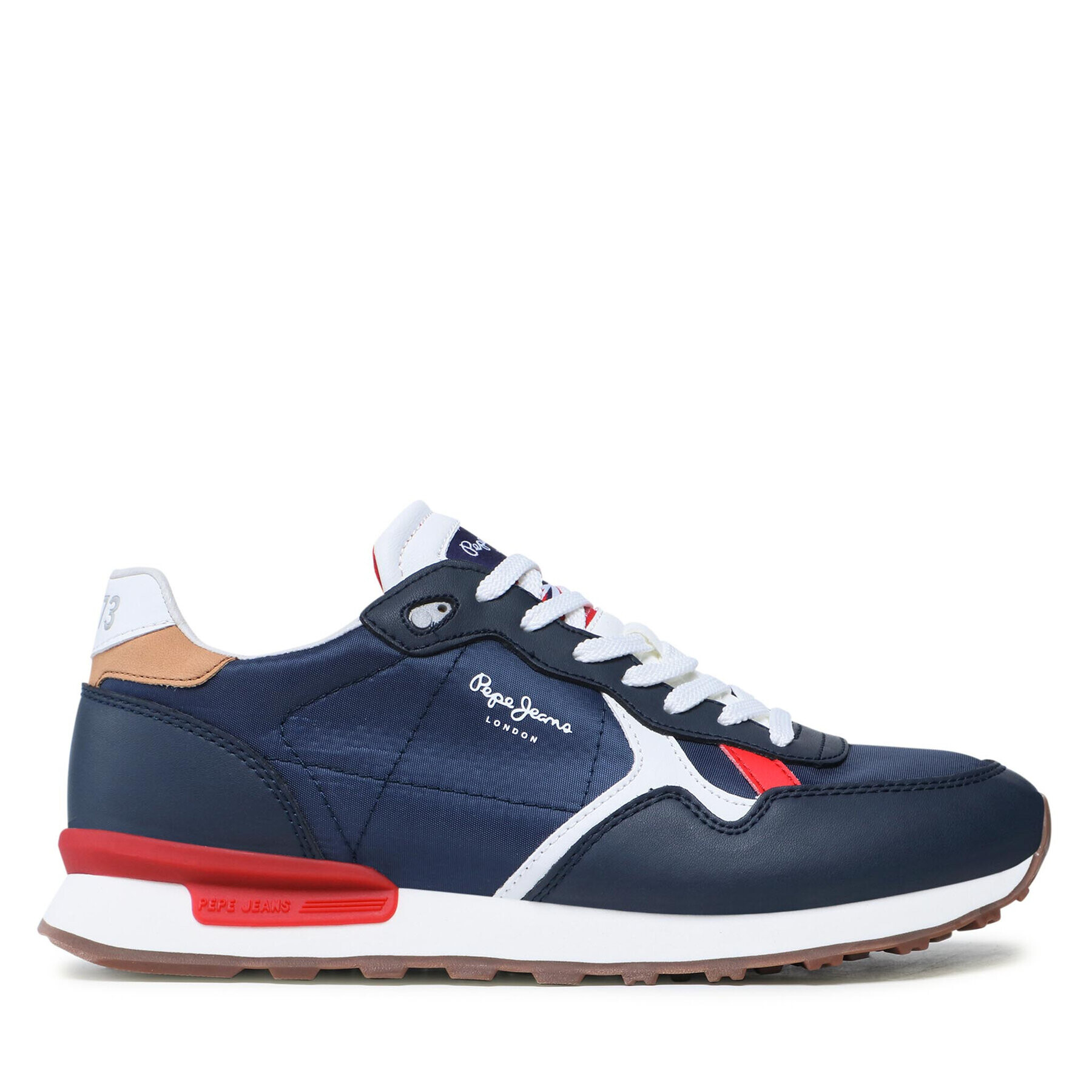 Pepe Jeans Сникърси Britt Man Flag PMS30805 Тъмносин - Pepit.bg