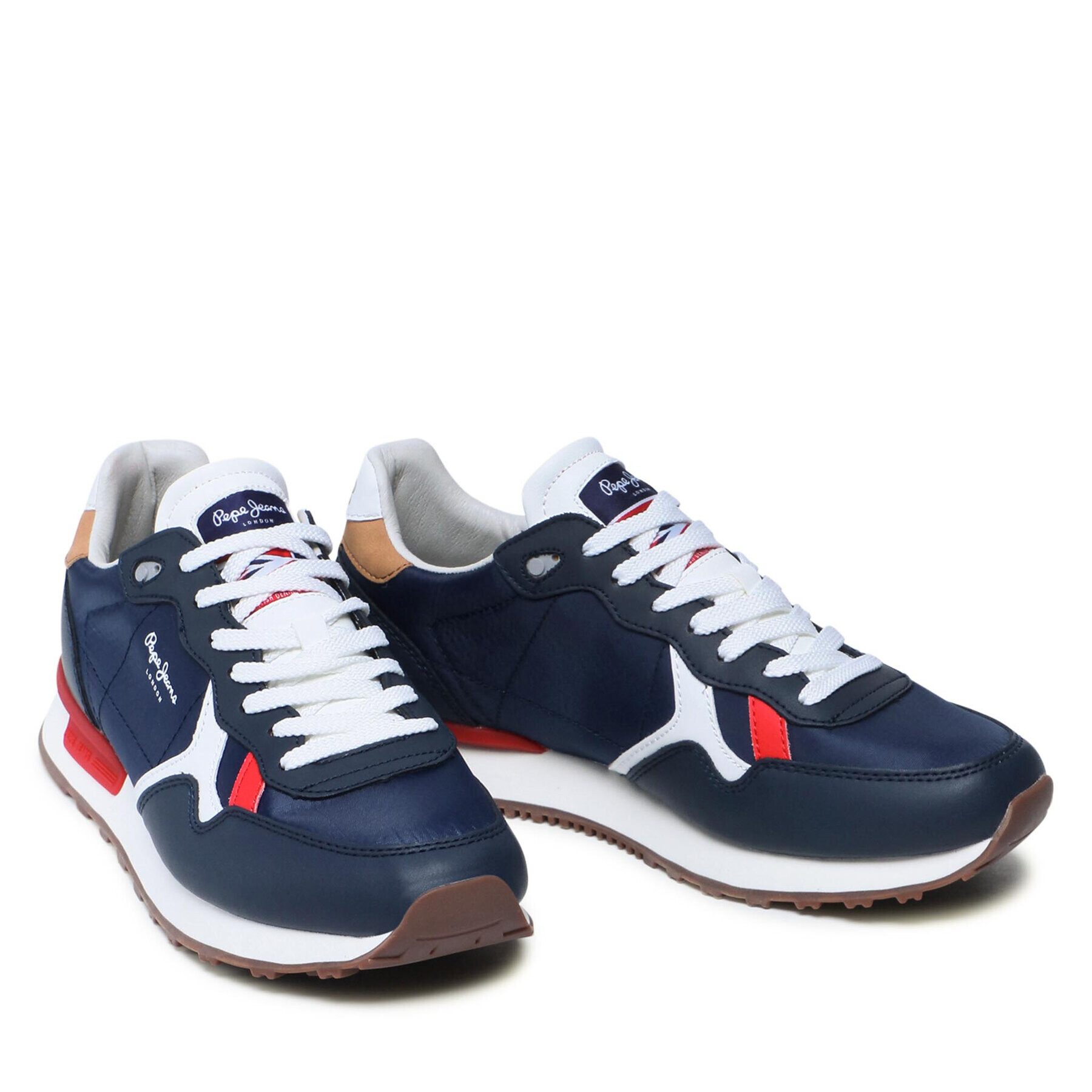 Pepe Jeans Сникърси Britt Man Flag PMS30805 Тъмносин - Pepit.bg