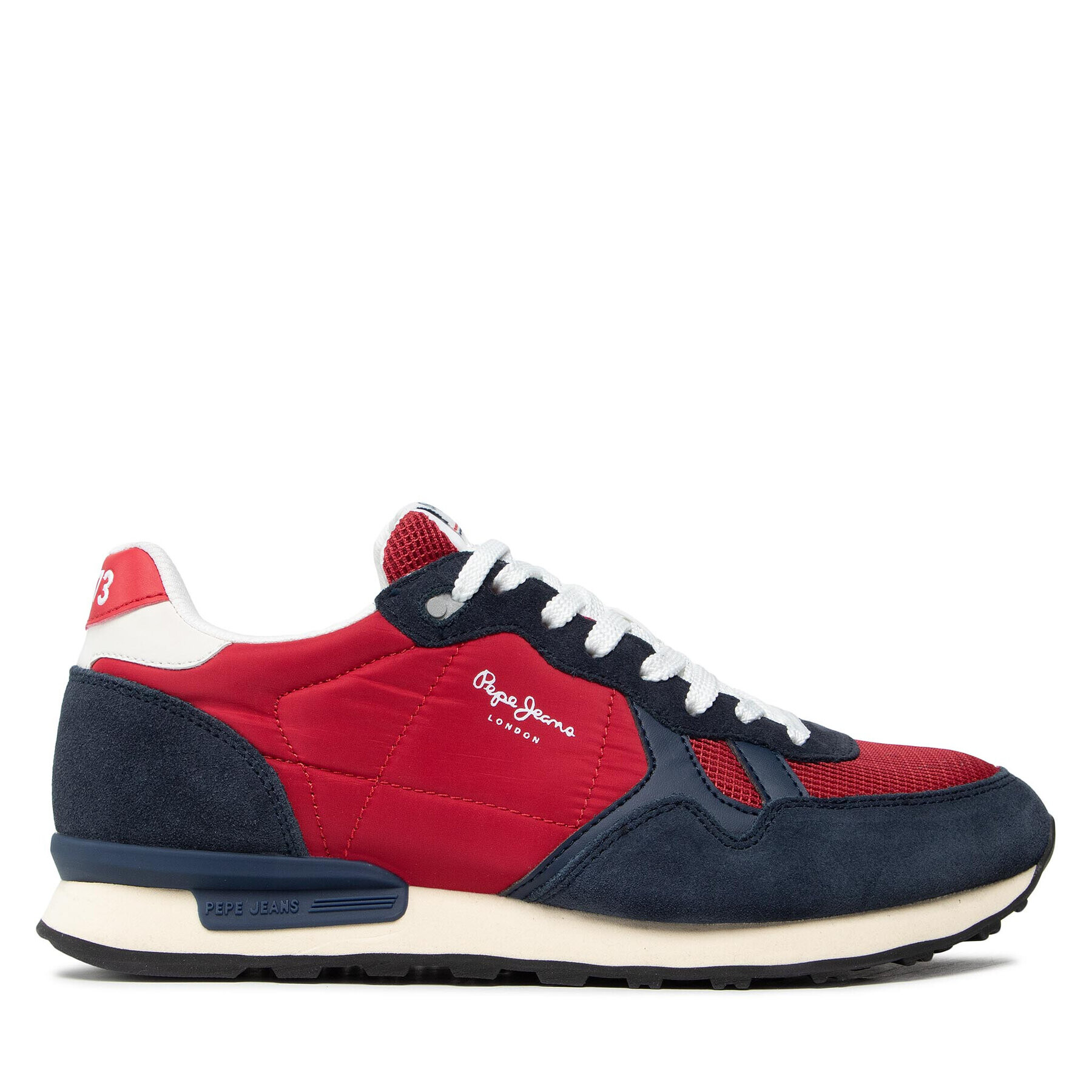Pepe Jeans Сникърси Britt Man Reverse PMS30753 Червен - Pepit.bg