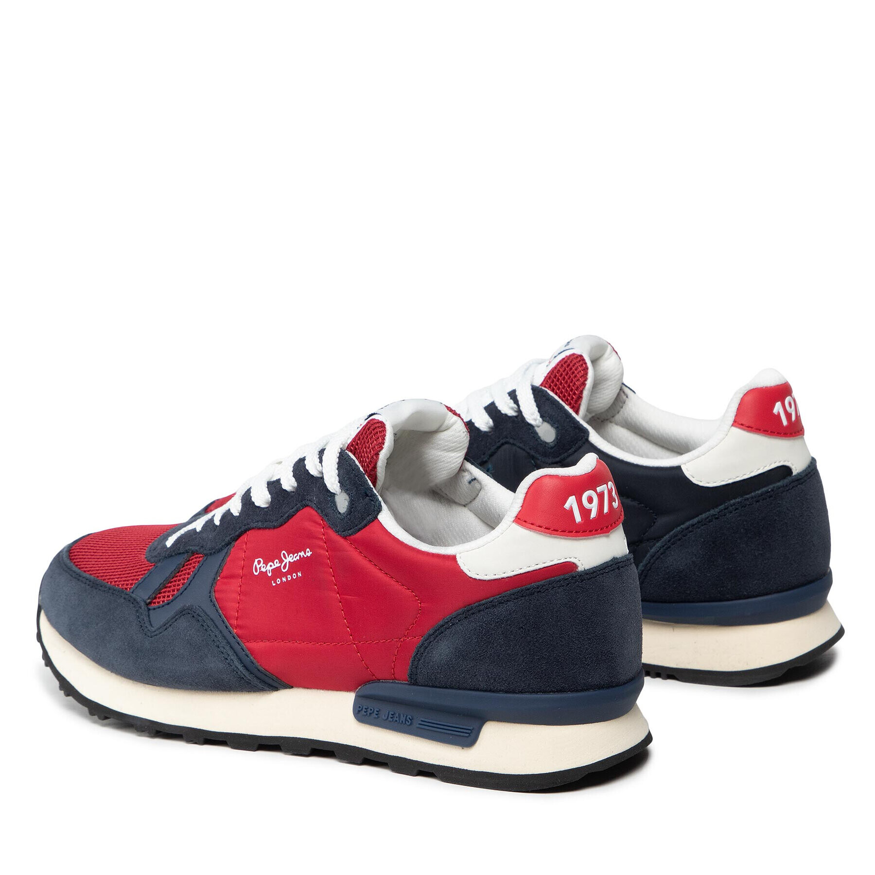 Pepe Jeans Сникърси Britt Man Reverse PMS30753 Червен - Pepit.bg