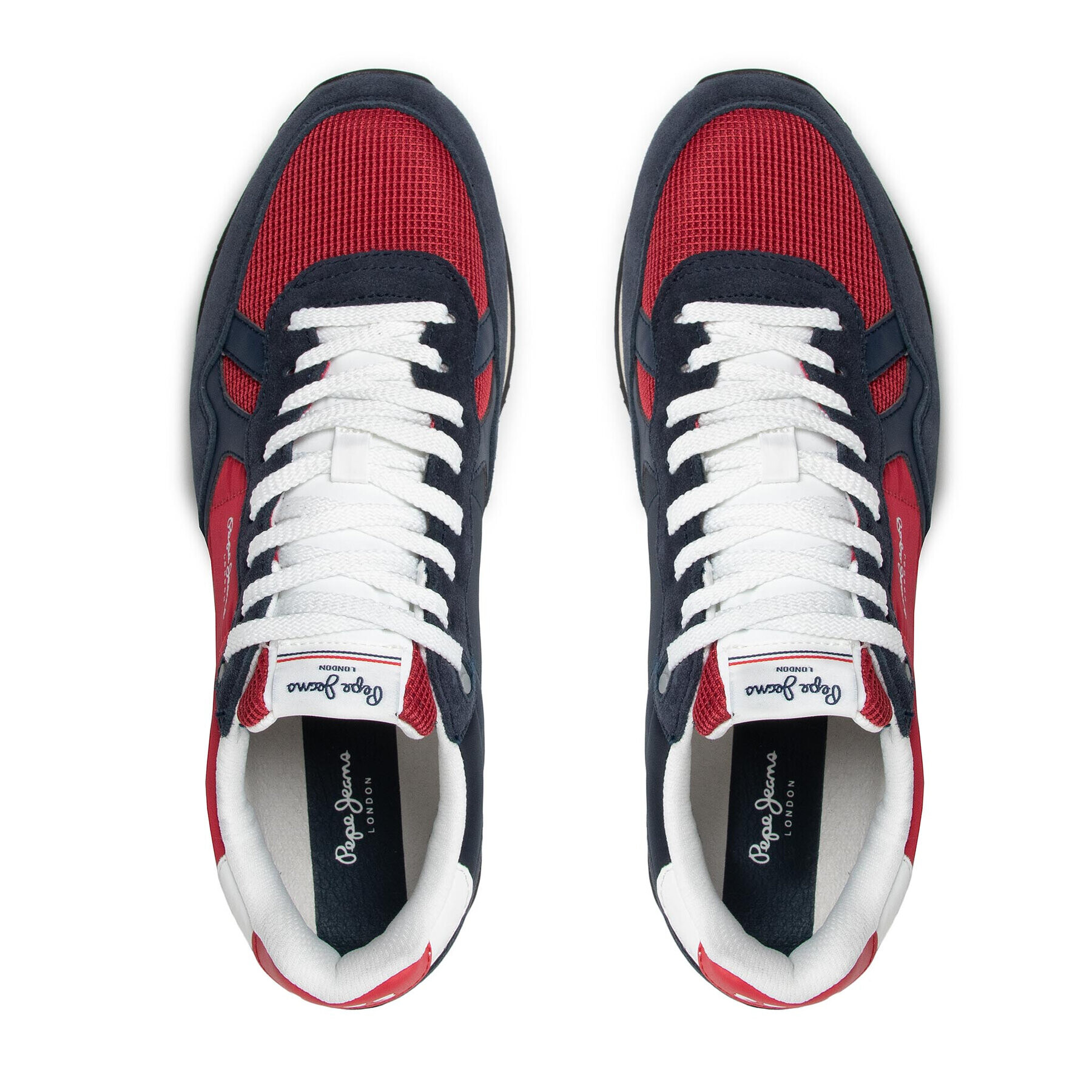 Pepe Jeans Сникърси Britt Man Reverse PMS30753 Червен - Pepit.bg