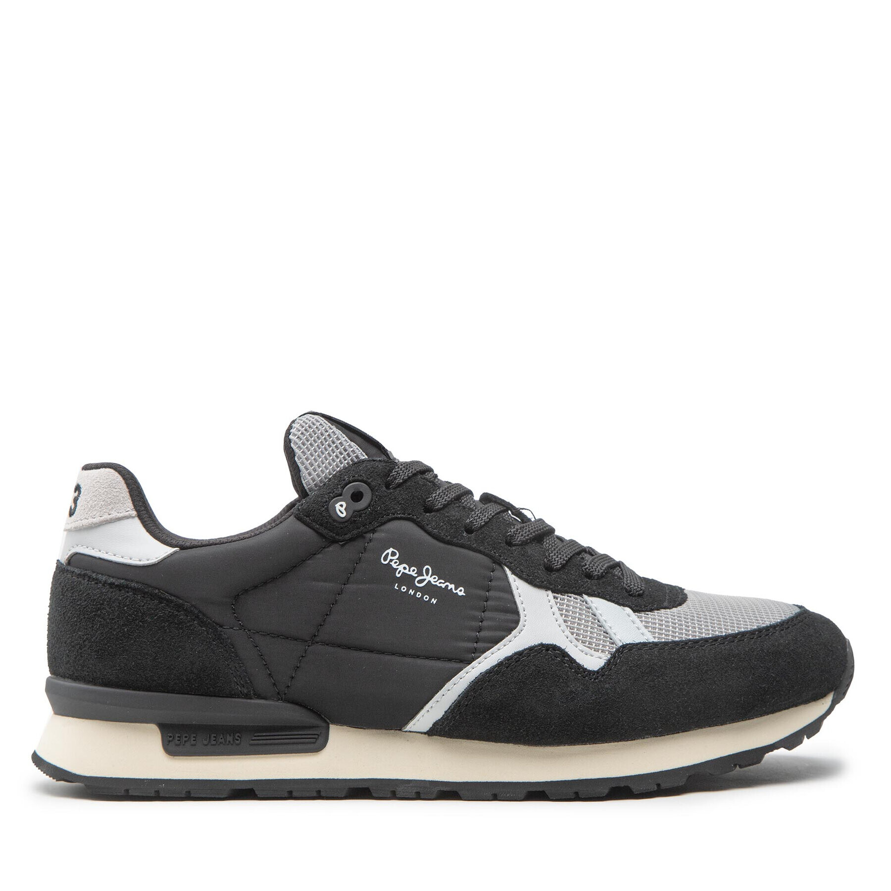 Pepe Jeans Сникърси Britt Man Studio Green PMS30851 Черен - Pepit.bg