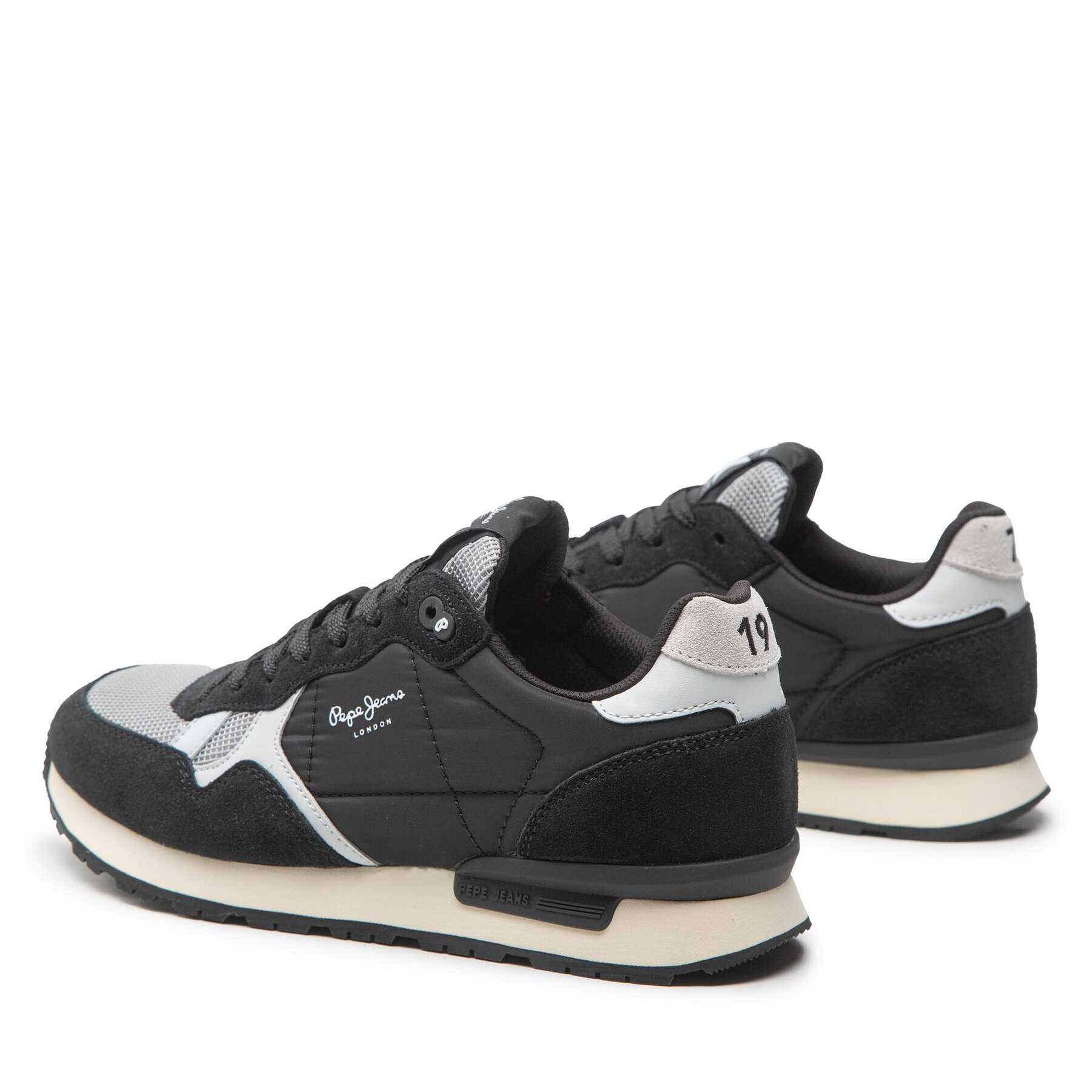 Pepe Jeans Сникърси Britt Man Studio Green PMS30851 Черен - Pepit.bg