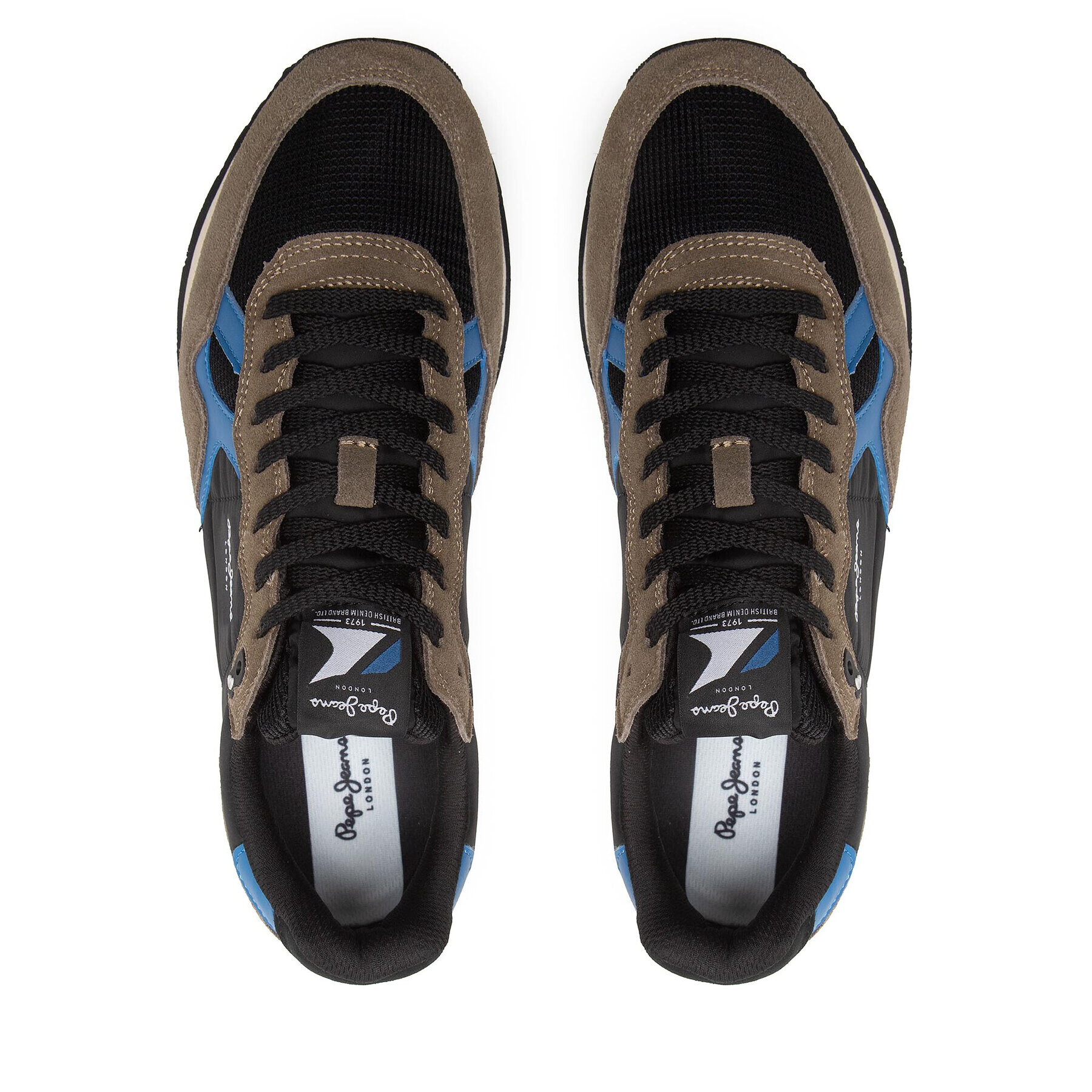 Pepe Jeans Сникърси Britt Man Studio Green PMS30851 Кафяв - Pepit.bg