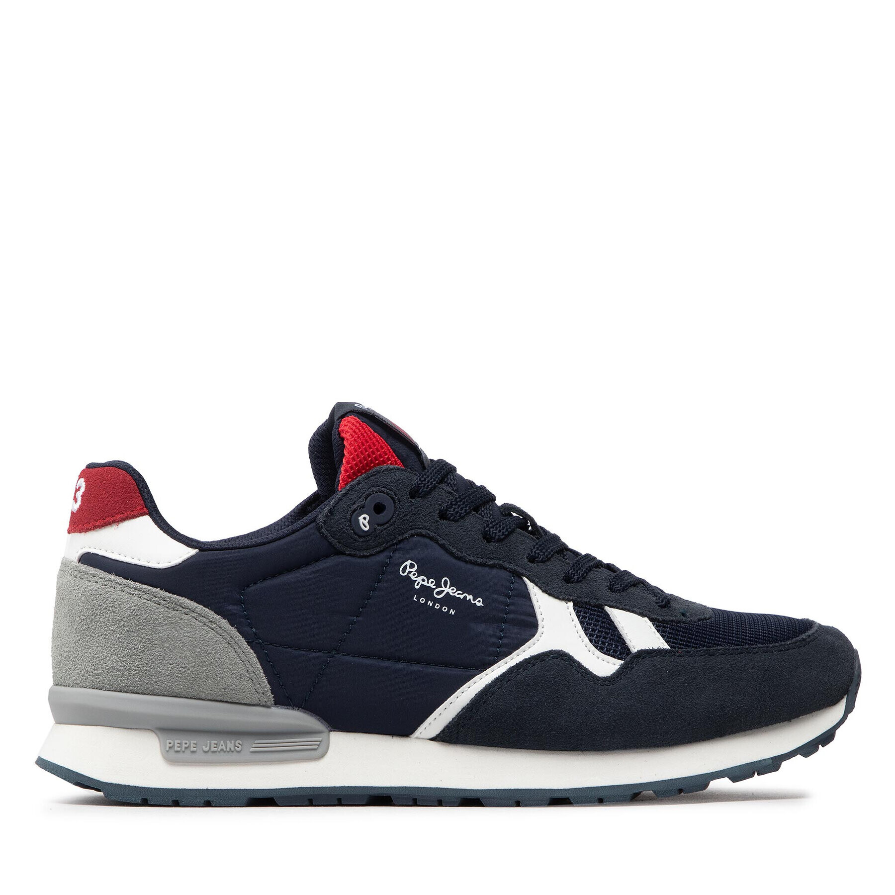 Pepe Jeans Сникърси Britt Man Studio Green PMS30851 Тъмносин - Pepit.bg