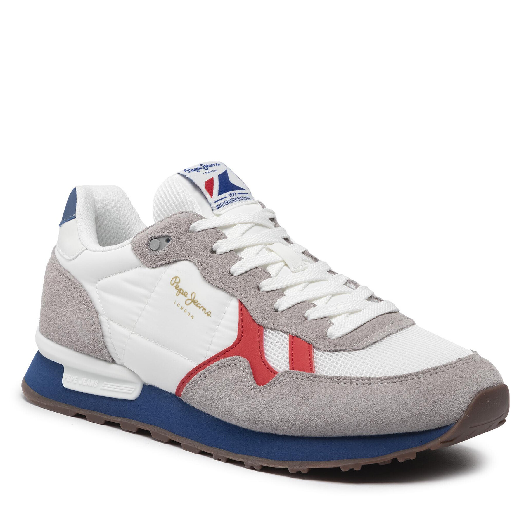 Pepe Jeans Сникърси Britt Man Studio PMS30806 Бял - Pepit.bg