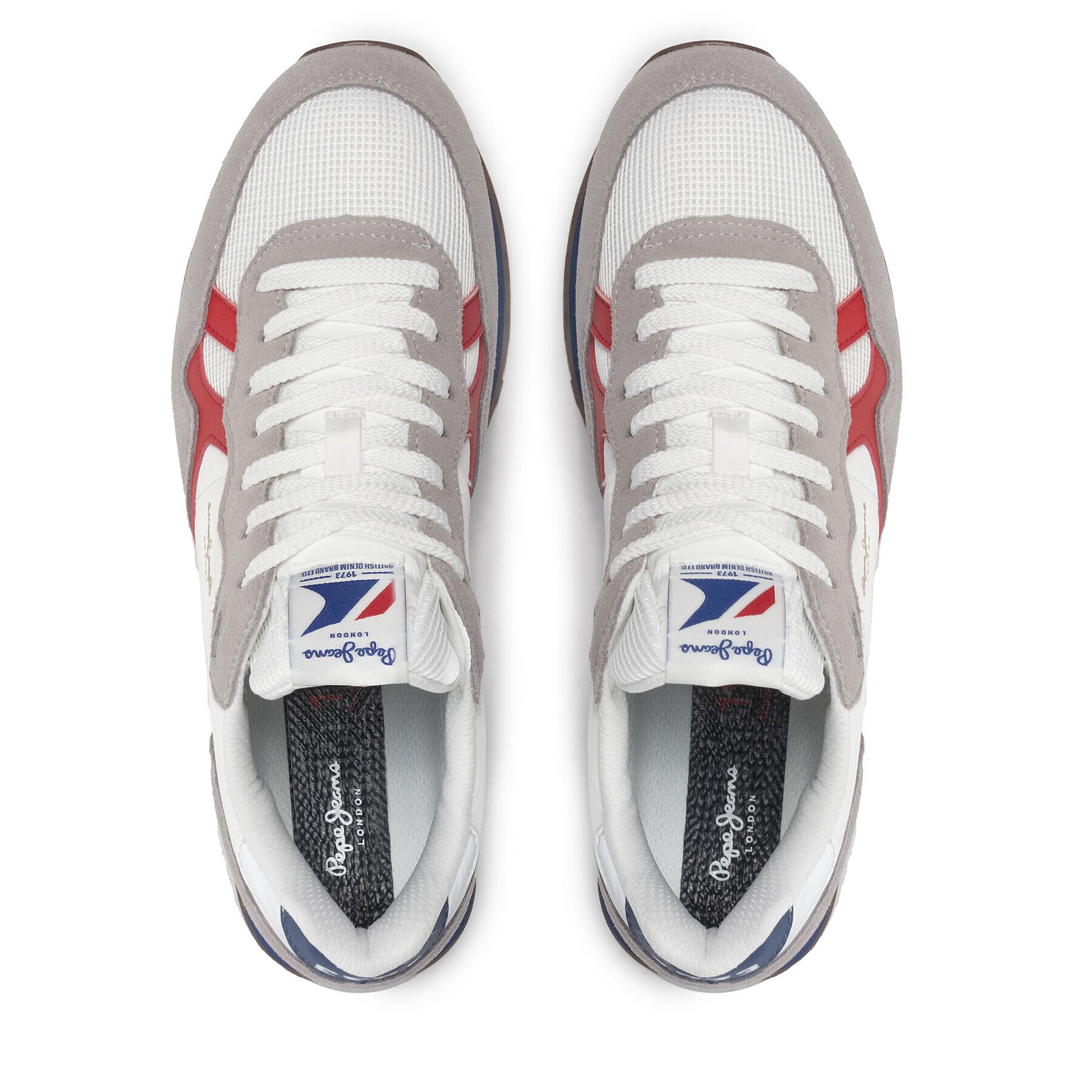 Pepe Jeans Сникърси Britt Man Studio PMS30806 Бял - Pepit.bg