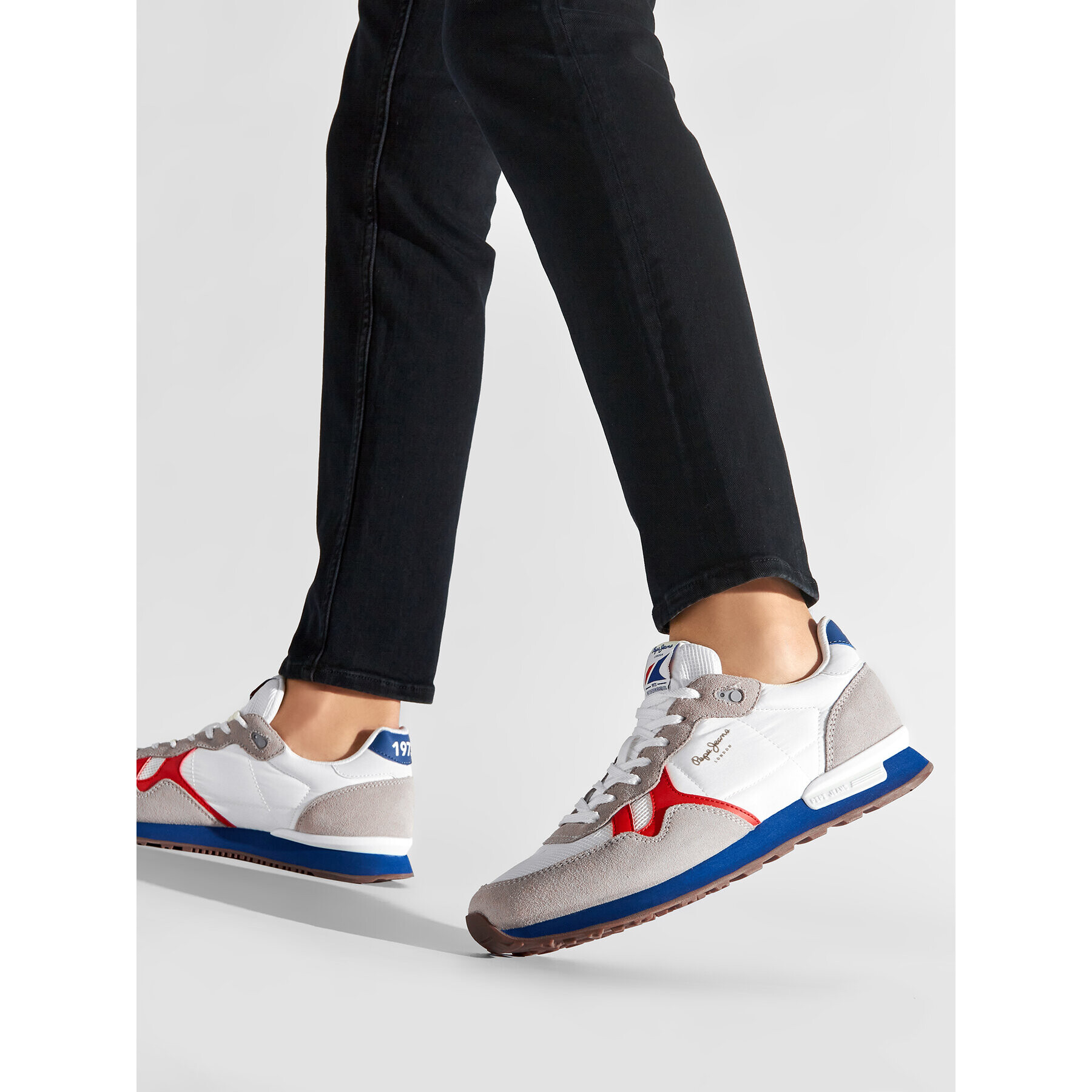 Pepe Jeans Сникърси Britt Man Studio PMS30806 Бял - Pepit.bg
