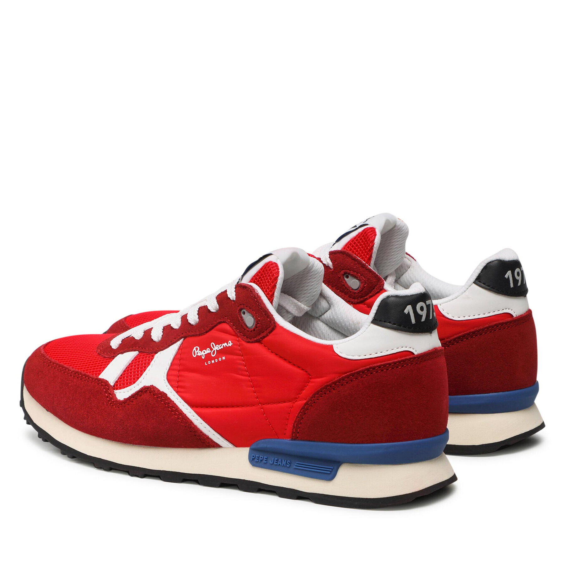 Pepe Jeans Сникърси Britt Man Studio PMS30806 Червен - Pepit.bg
