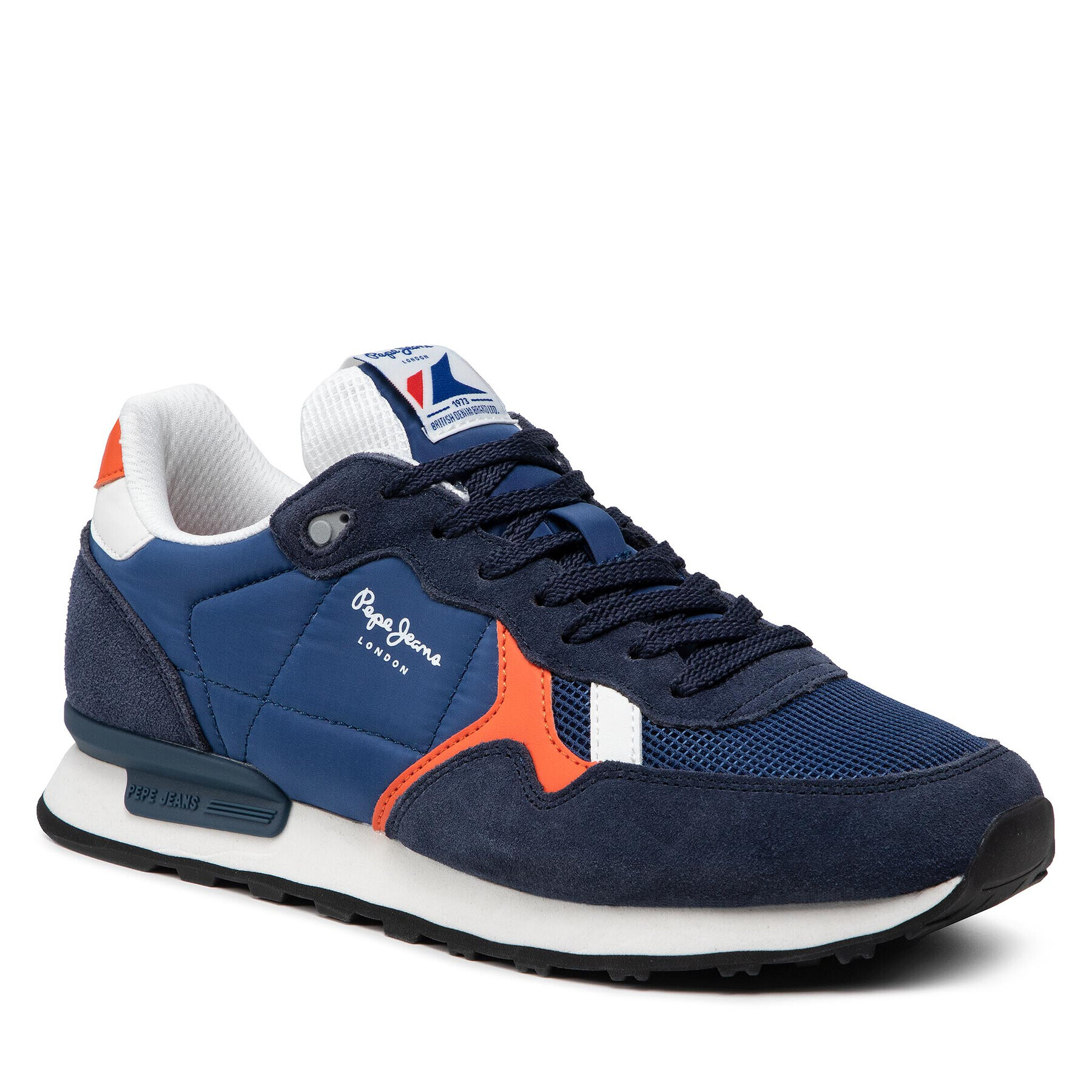 Pepe Jeans Сникърси Britt Man Studio PMS30806 Тъмносин - Pepit.bg