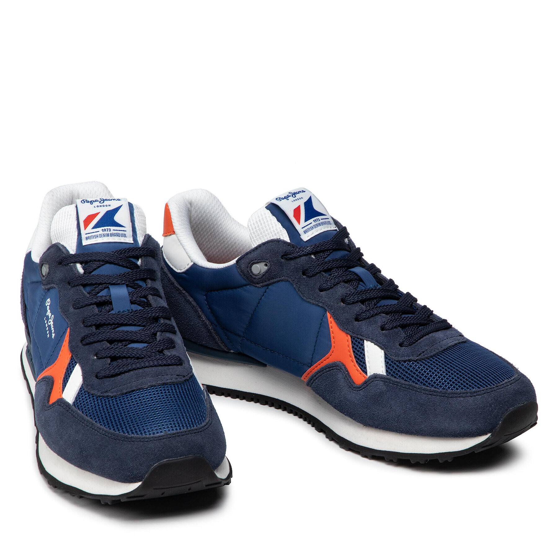 Pepe Jeans Сникърси Britt Man Studio PMS30806 Тъмносин - Pepit.bg
