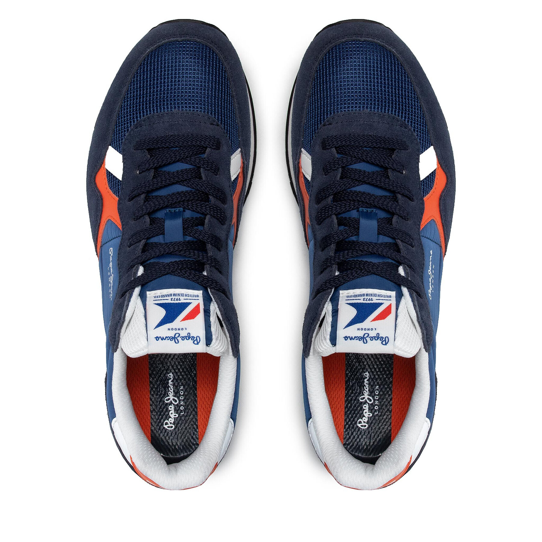 Pepe Jeans Сникърси Britt Man Studio PMS30806 Тъмносин - Pepit.bg