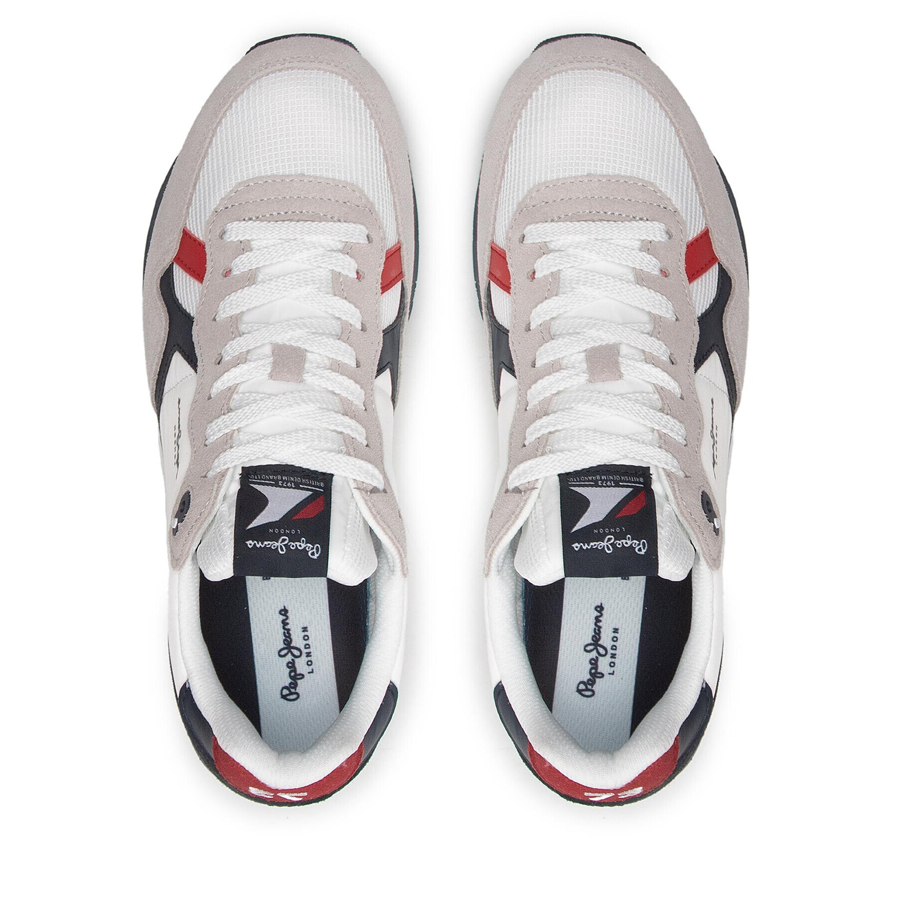 Pepe Jeans Сникърси Britt Man Studio PMS30851 Бял - Pepit.bg