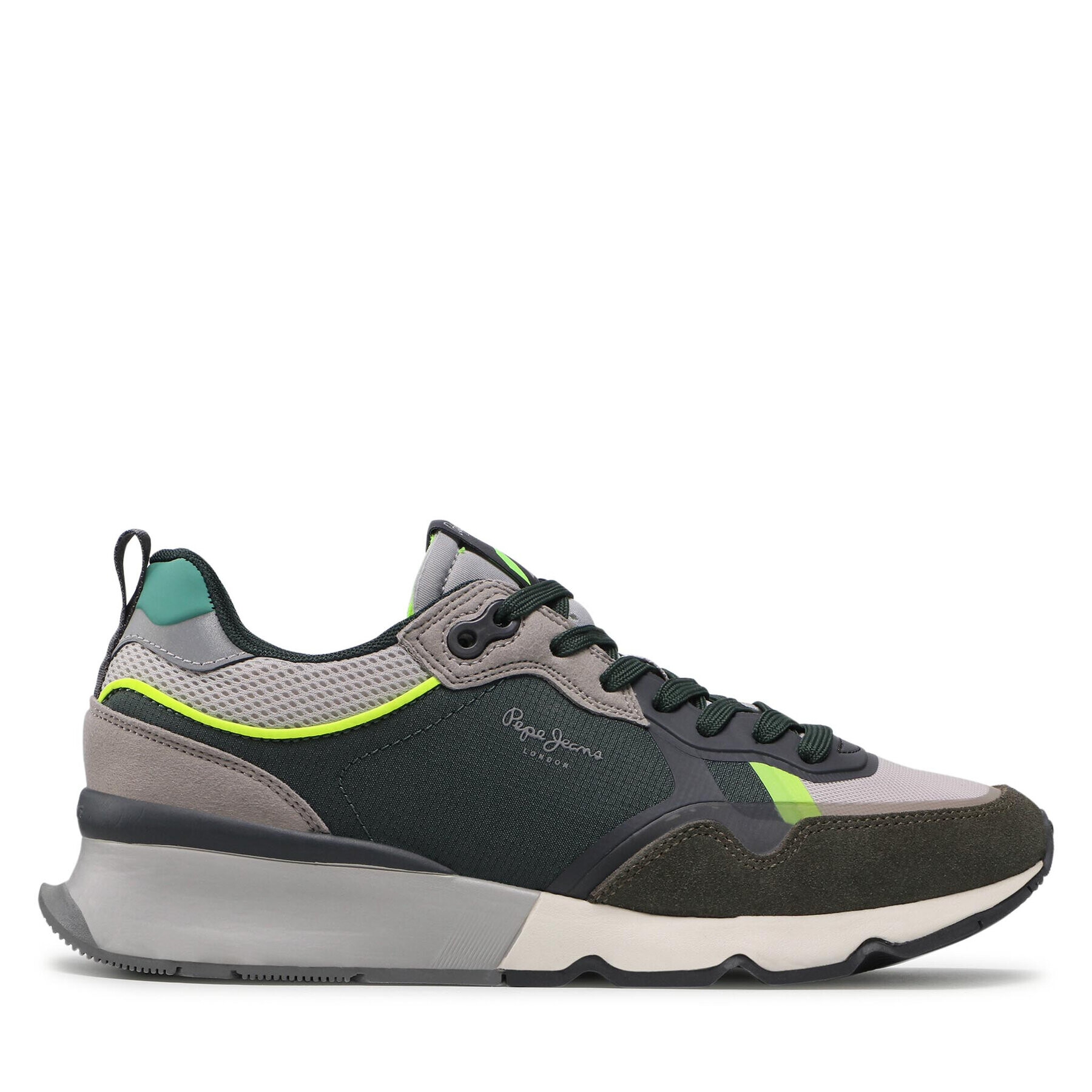 Pepe Jeans Сникърси Britt Pro Man PMS30831 Зелен - Pepit.bg