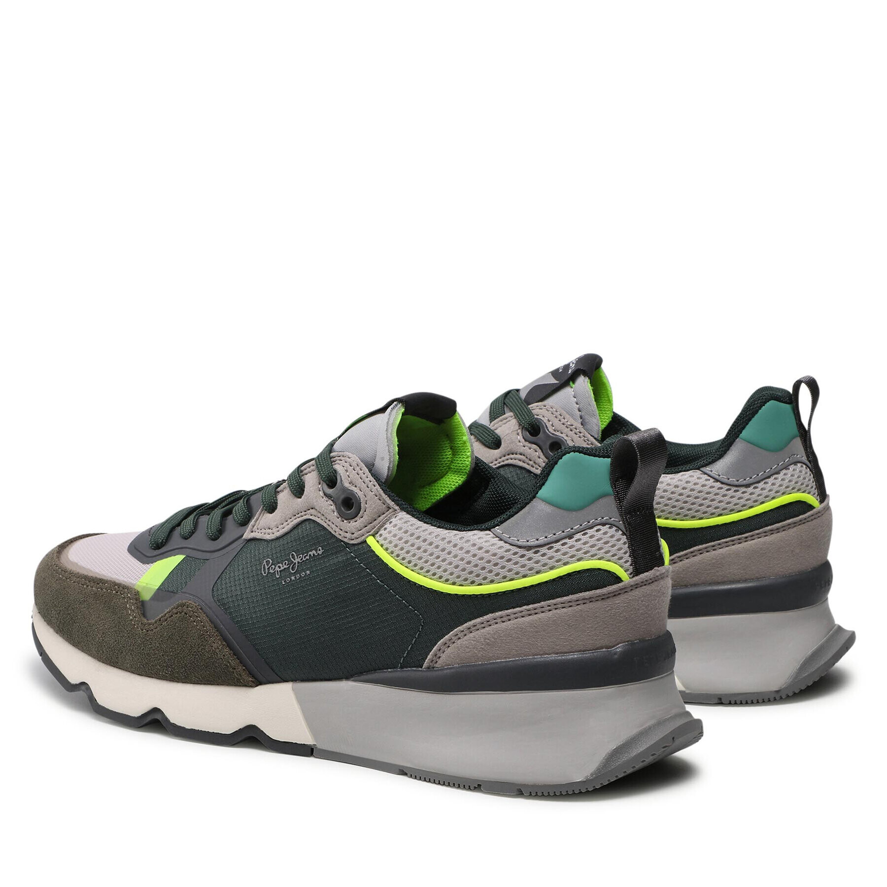 Pepe Jeans Сникърси Britt Pro Man PMS30831 Зелен - Pepit.bg