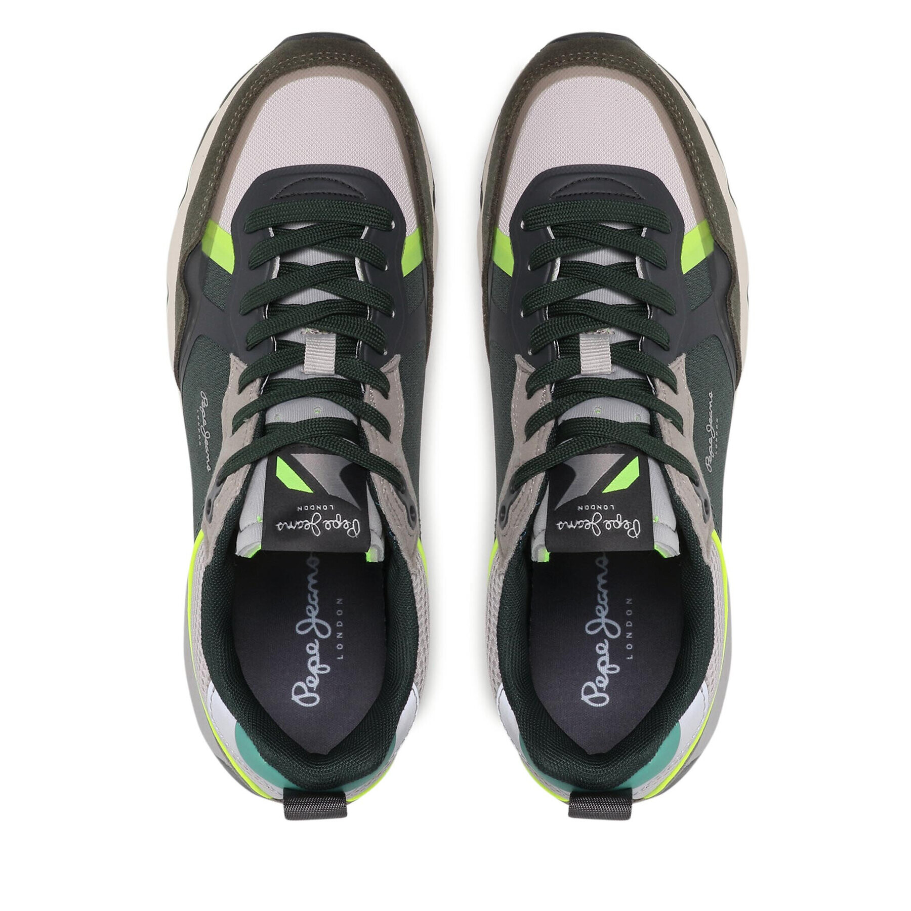 Pepe Jeans Сникърси Britt Pro Man PMS30831 Зелен - Pepit.bg