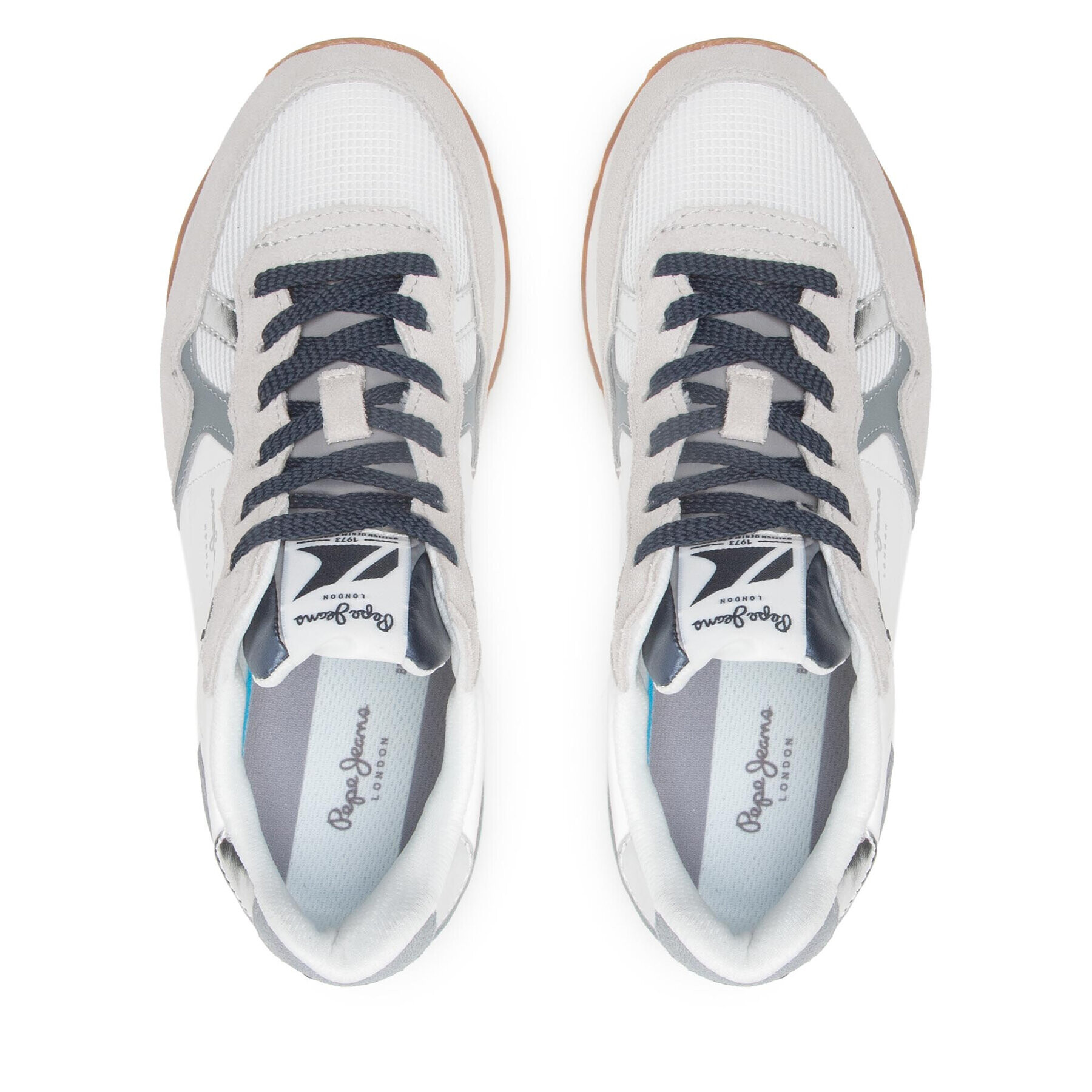 Pepe Jeans Сникърси Britt Studio W PLS31385 Бял - Pepit.bg