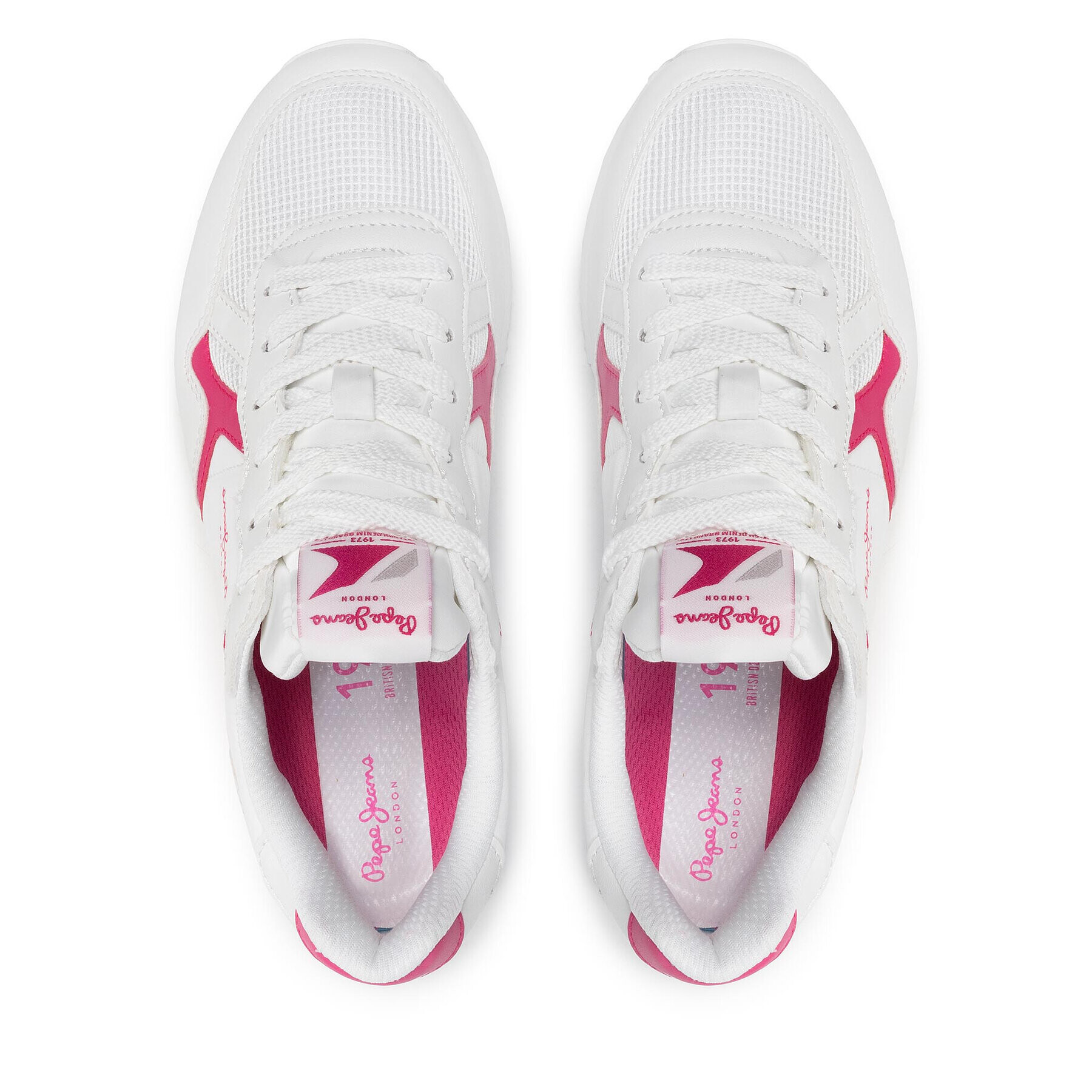 Pepe Jeans Сникърси Britt W Fresh PLS31324 Бял - Pepit.bg