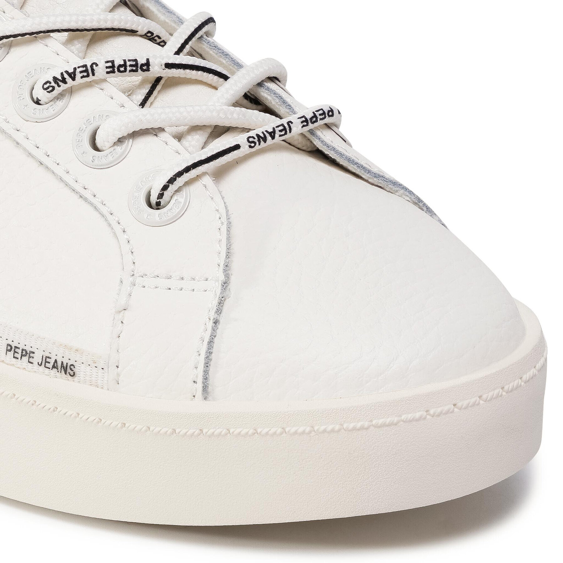 Pepe Jeans Сникърси Brixton Again PLS31025 Бял - Pepit.bg