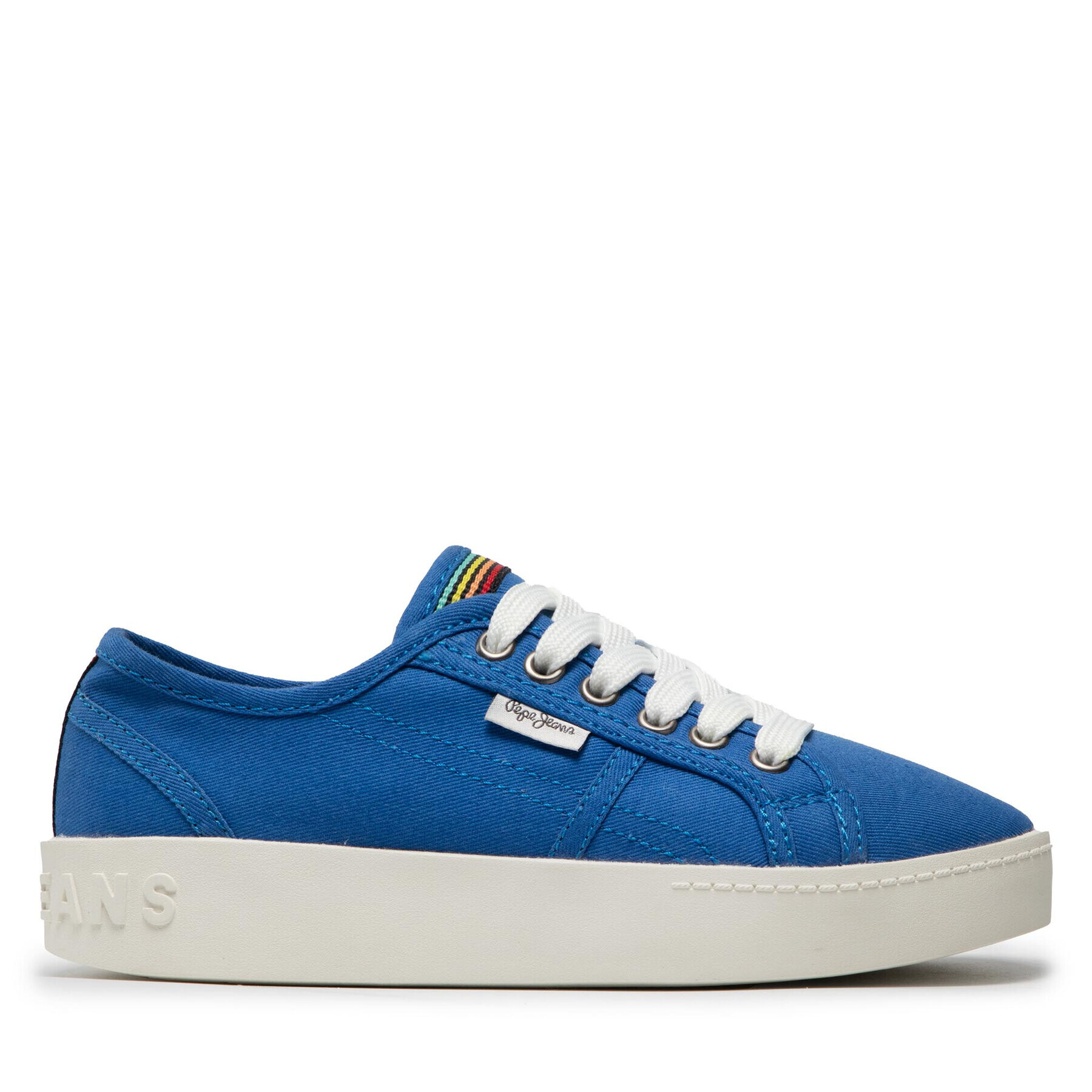 Pepe Jeans Сникърси Brixton Canvas PGS30448 Син - Pepit.bg