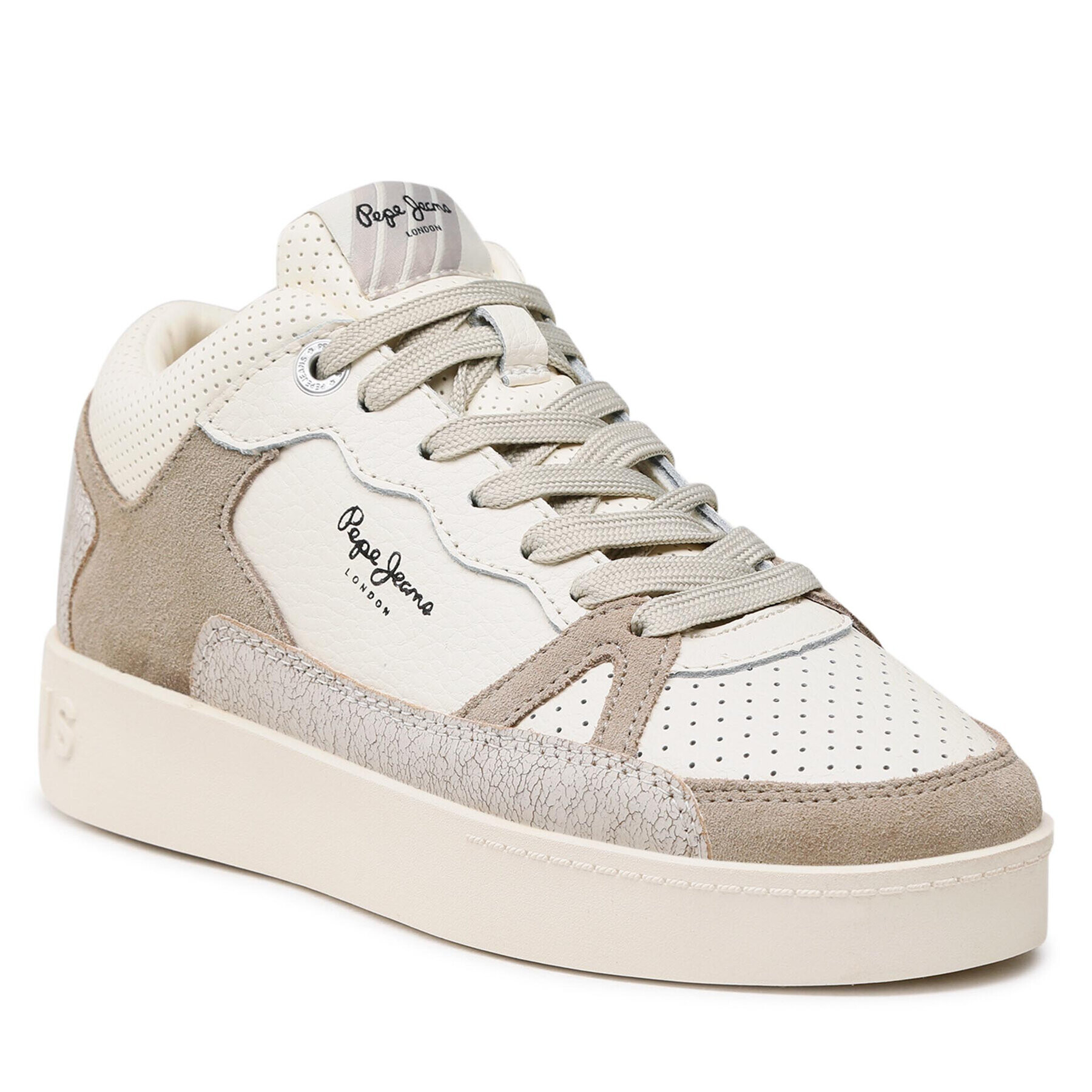 Pepe Jeans Сникърси Brixton Jump PLS31213 Бял - Pepit.bg