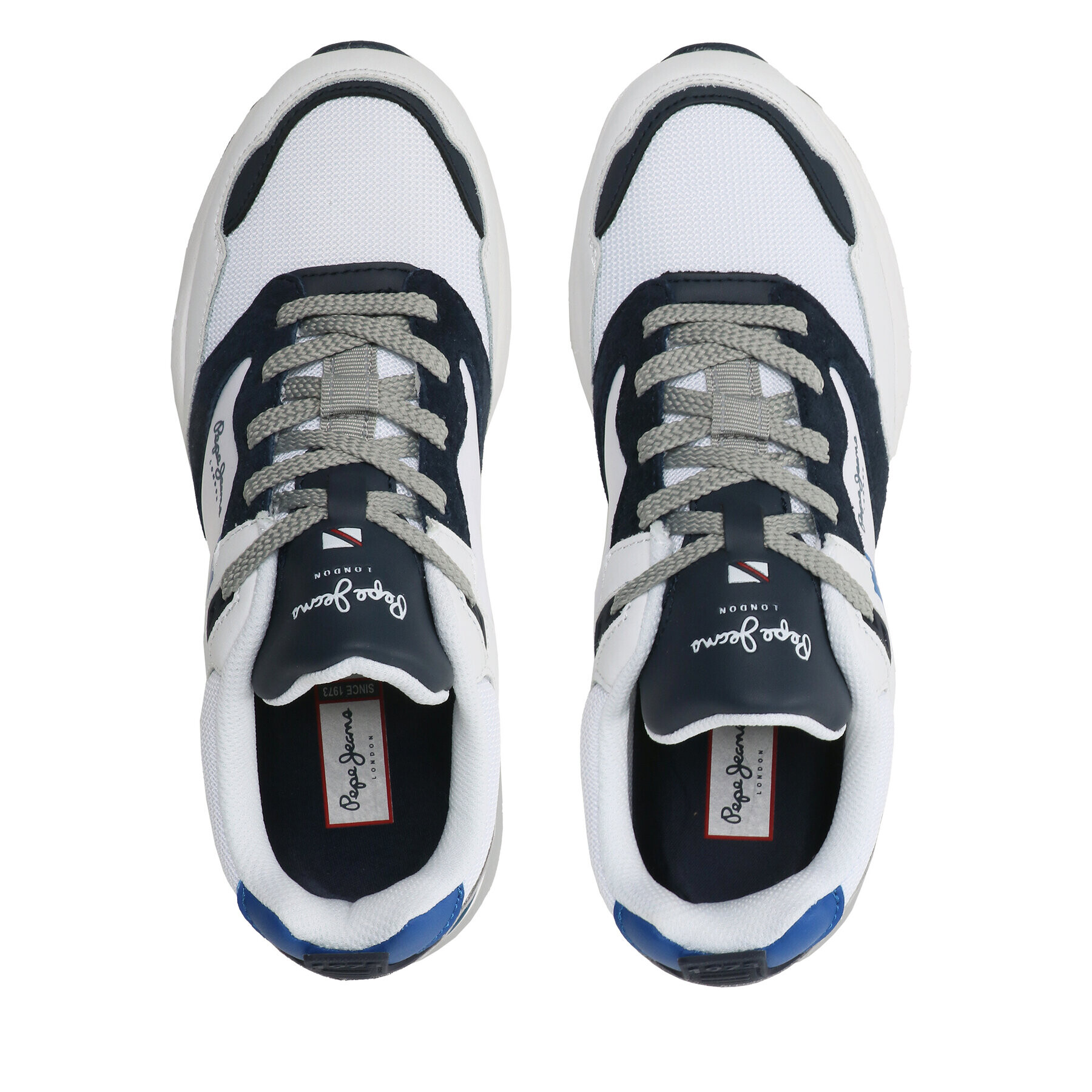 Pepe Jeans Сникърси Dave Urban PMS30935 Бял - Pepit.bg