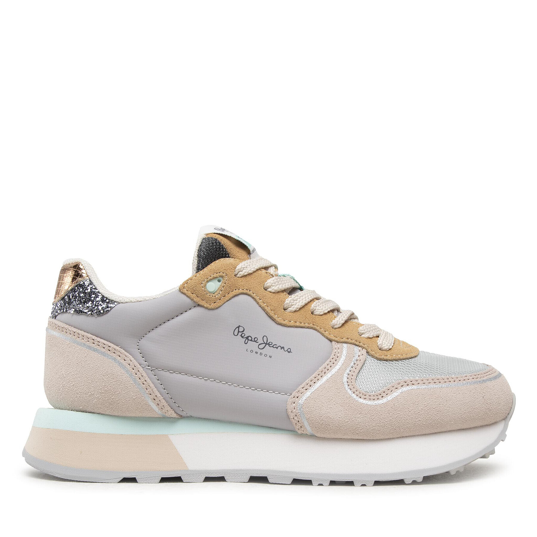 Pepe Jeans Сникърси Dover New PLS31328 Бежов - Pepit.bg