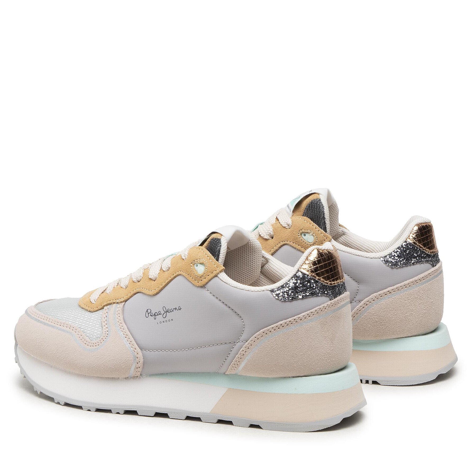 Pepe Jeans Сникърси Dover New PLS31328 Бежов - Pepit.bg