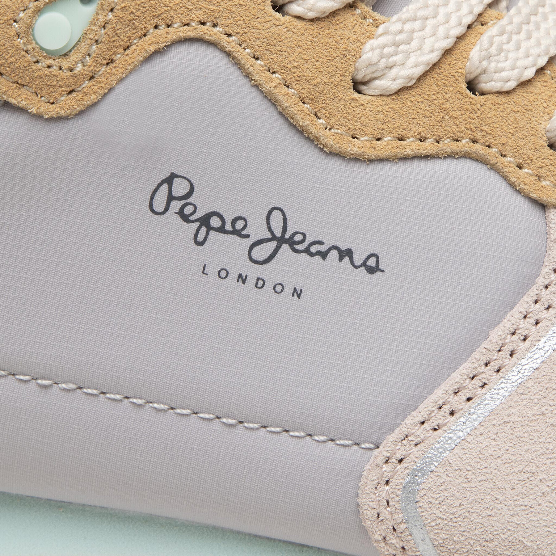 Pepe Jeans Сникърси Dover New PLS31328 Бежов - Pepit.bg