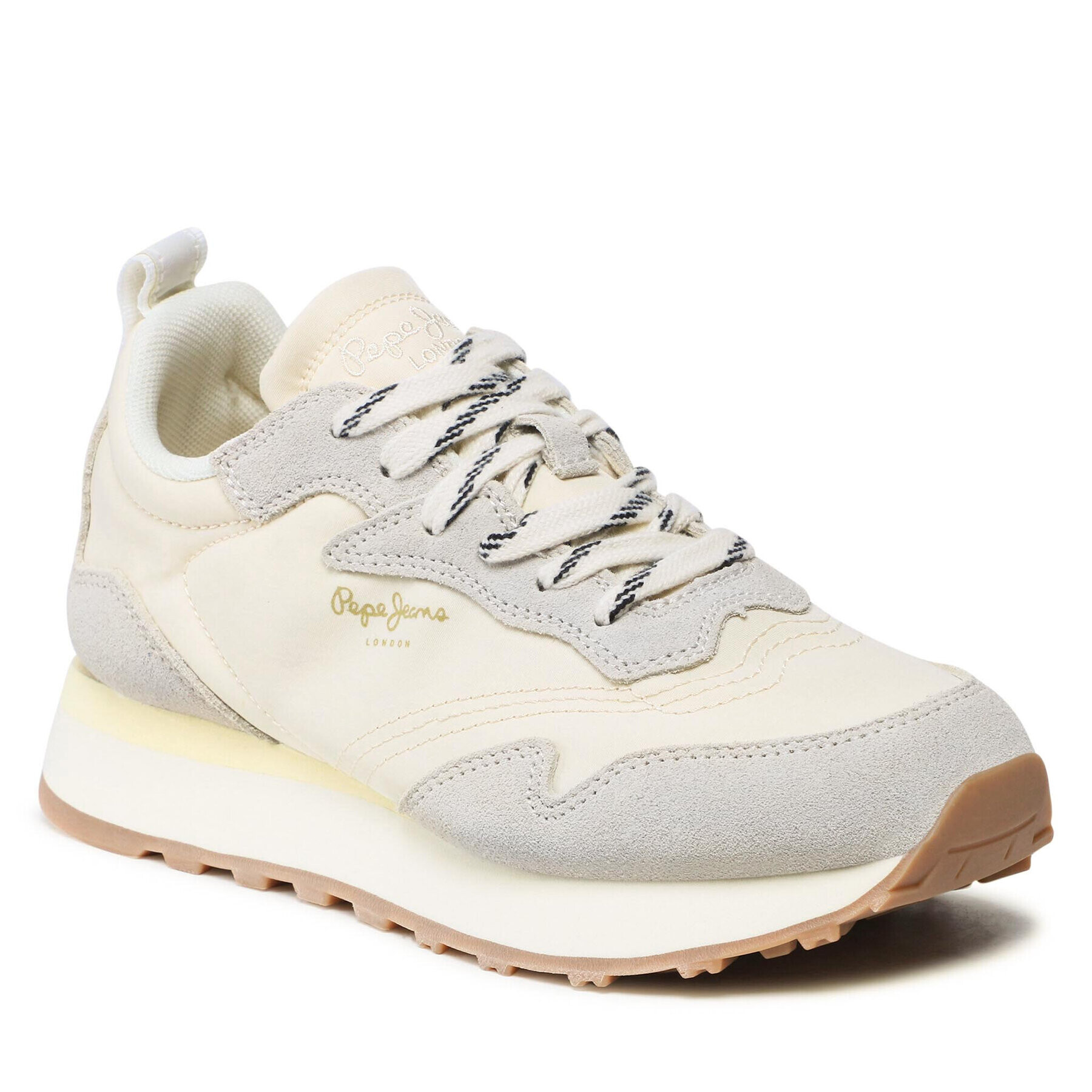 Pepe Jeans Сникърси Dover Soft PLS31329 Бежов - Pepit.bg