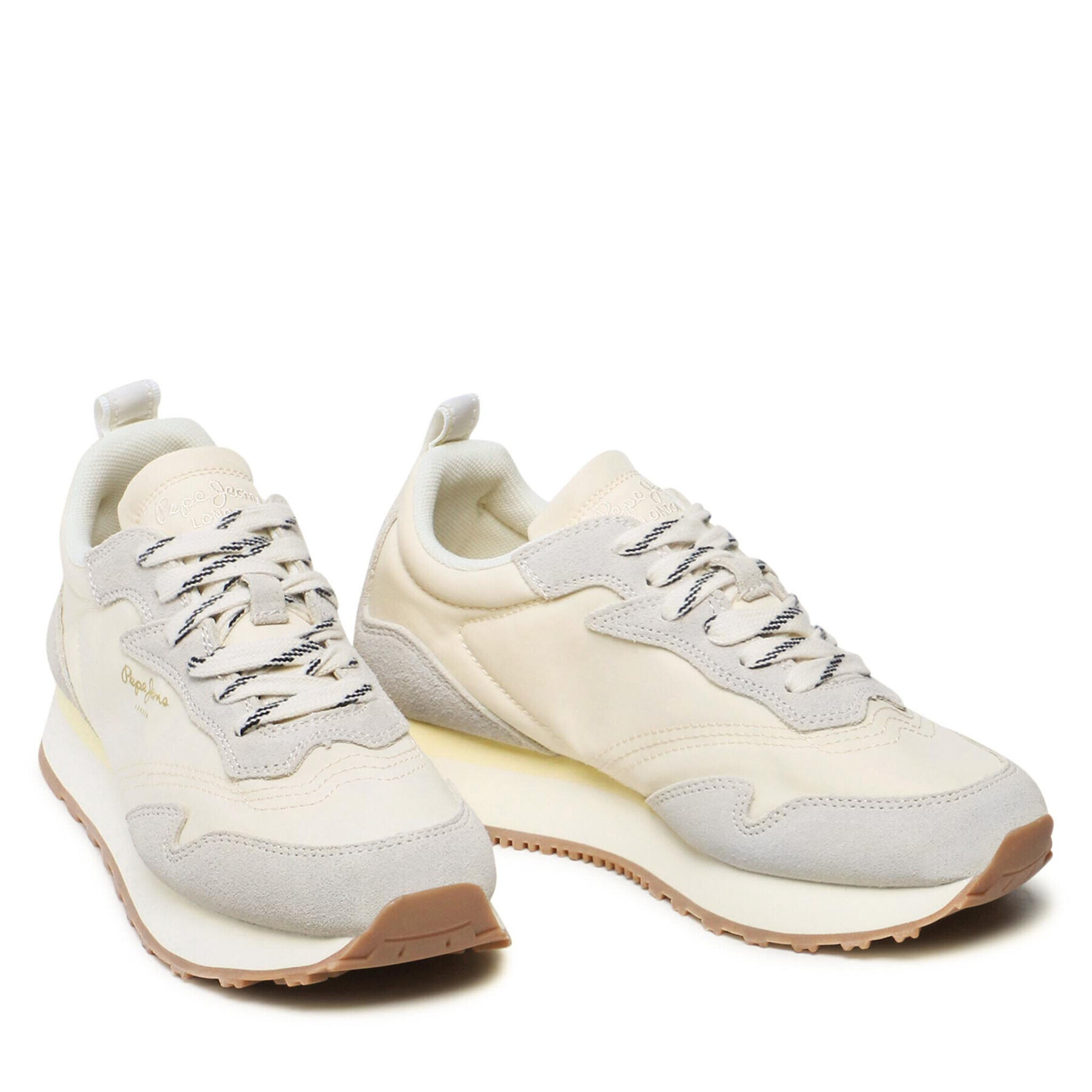 Pepe Jeans Сникърси Dover Soft PLS31329 Бежов - Pepit.bg