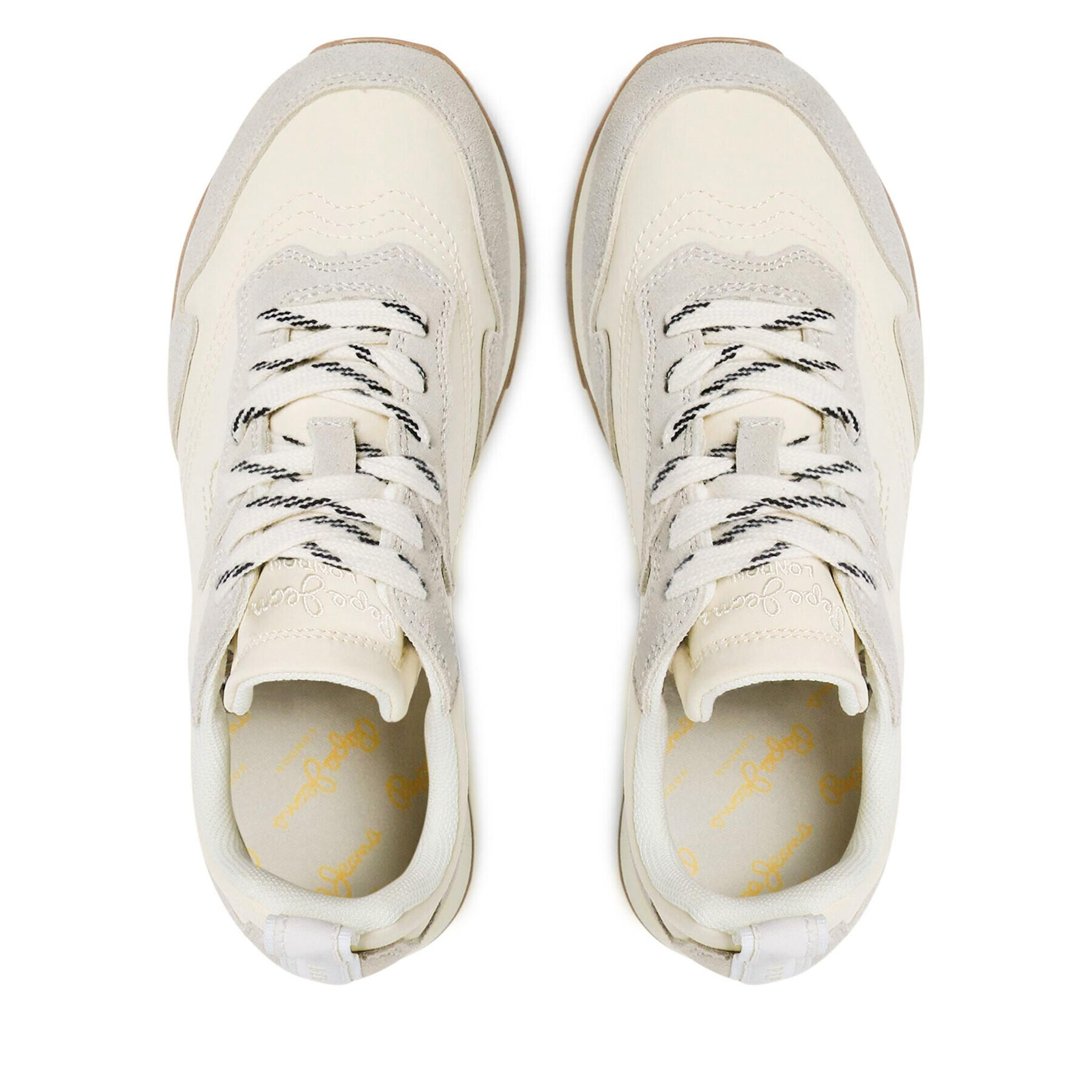 Pepe Jeans Сникърси Dover Soft PLS31329 Бежов - Pepit.bg