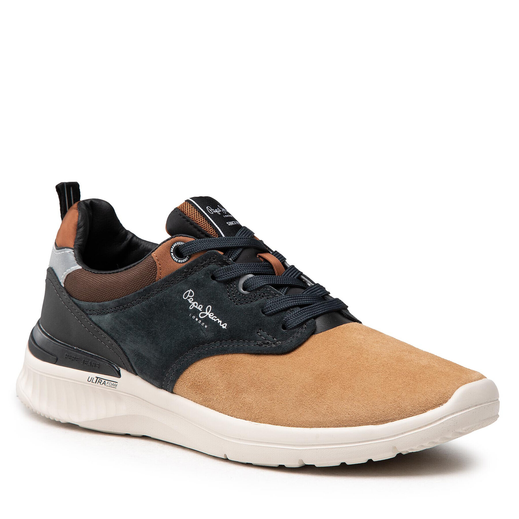 Pepe Jeans Сникърси Jay-Pro 21 PMS30791 Кафяв - Pepit.bg
