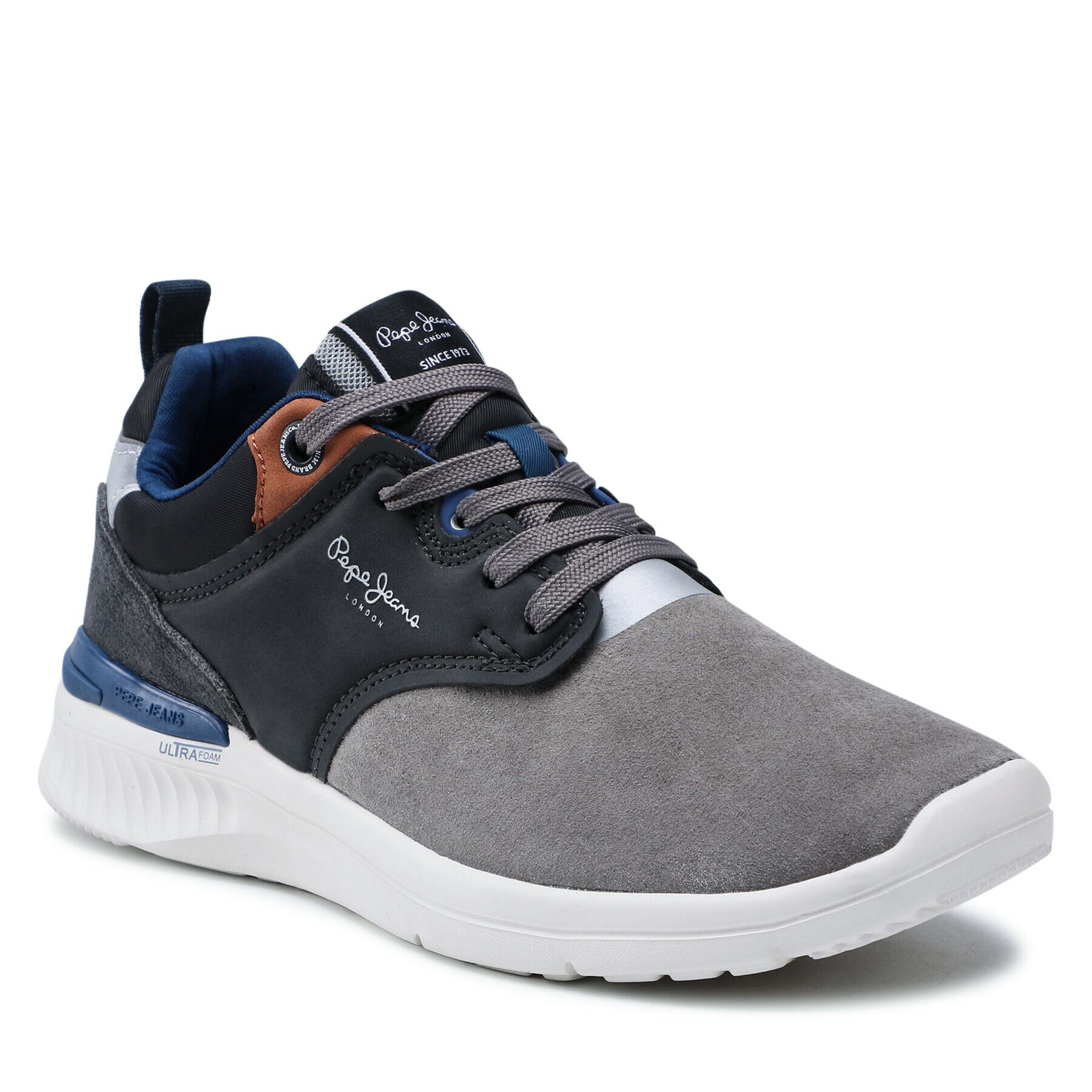 Pepe Jeans Сникърси Jay-Pro Classic PMS30759 Сив - Pepit.bg