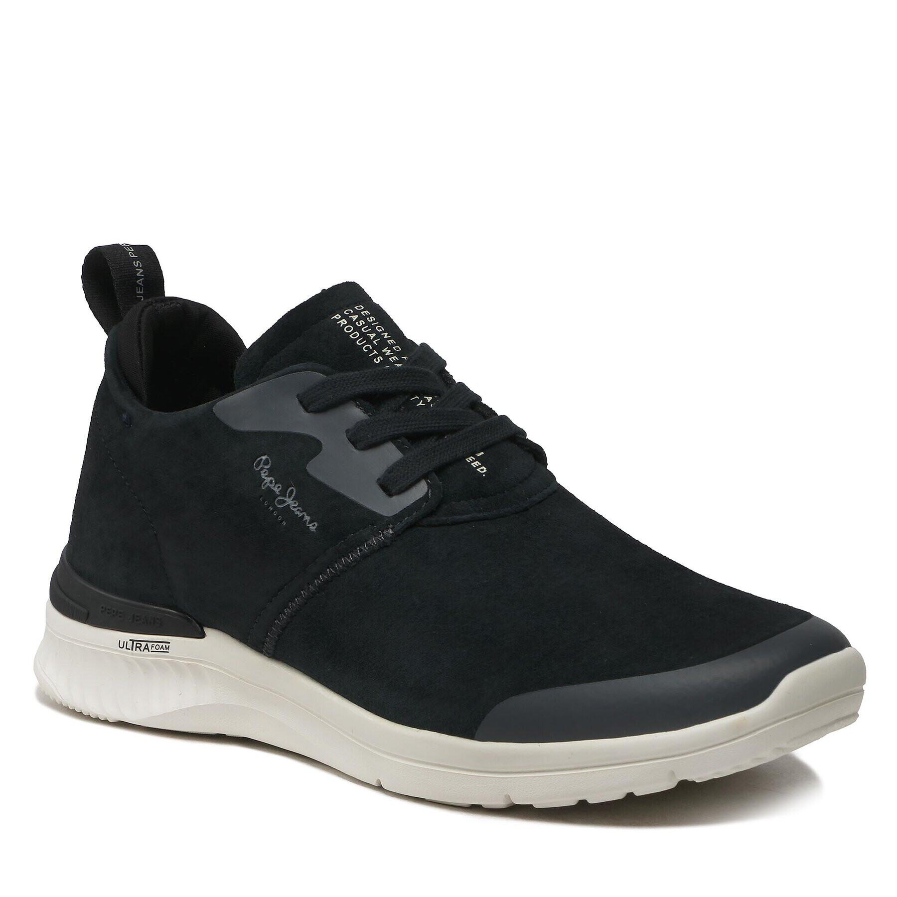 Pepe Jeans Сникърси Jay Pro Desert PMS30870 Черен - Pepit.bg