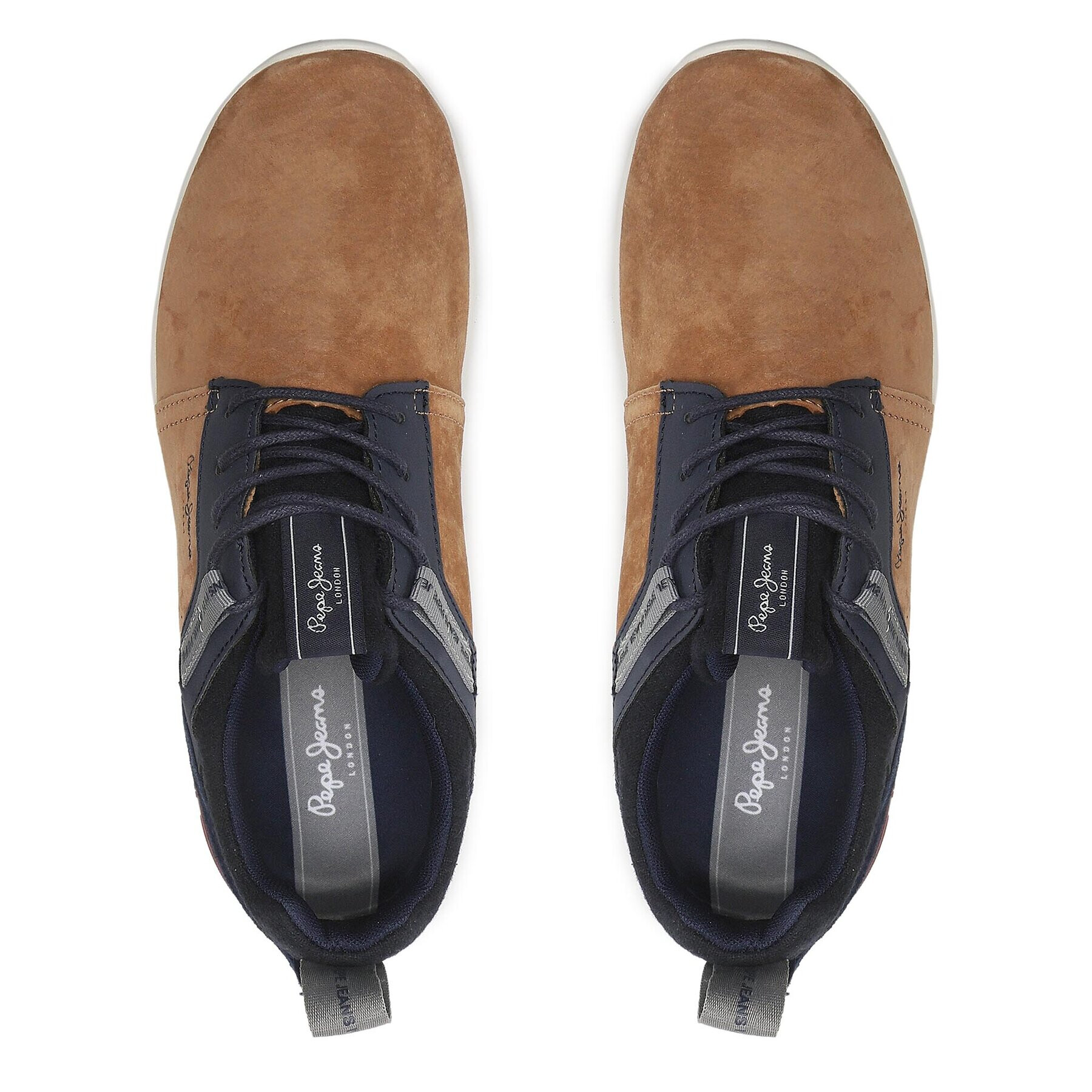 Pepe Jeans Сникърси Jay Pro Shoe Combi PMS30869 Кафяв - Pepit.bg