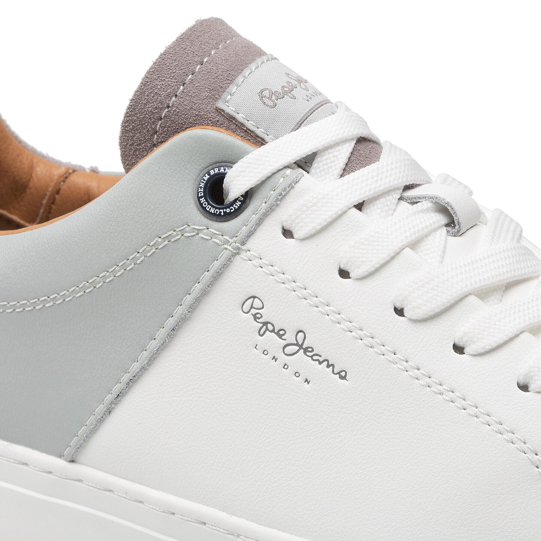 Pepe Jeans Сникърси Joe Cup Half PMS30841 Бял - Pepit.bg