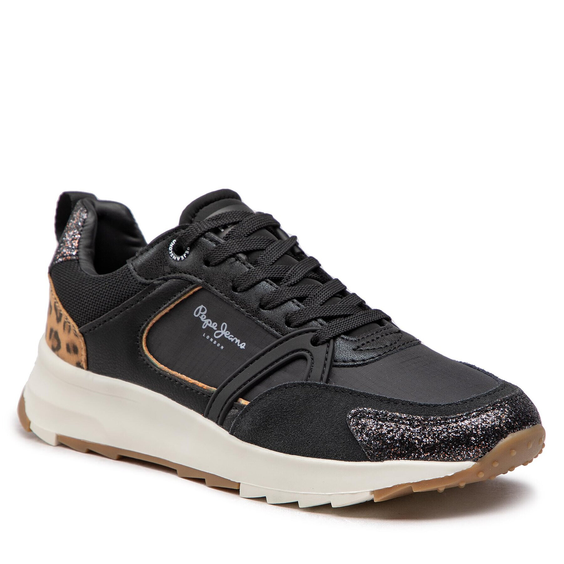 Pepe Jeans Сникърси Joy Dreams Leo PLS31417 Черен - Pepit.bg