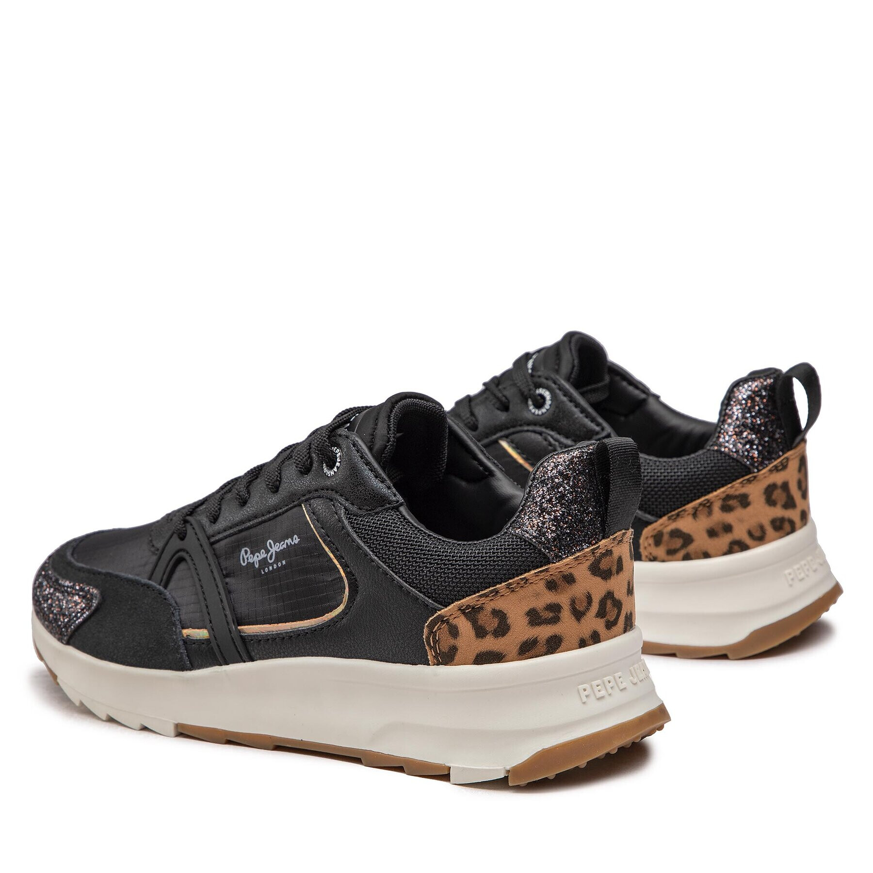 Pepe Jeans Сникърси Joy Dreams Leo PLS31417 Черен - Pepit.bg