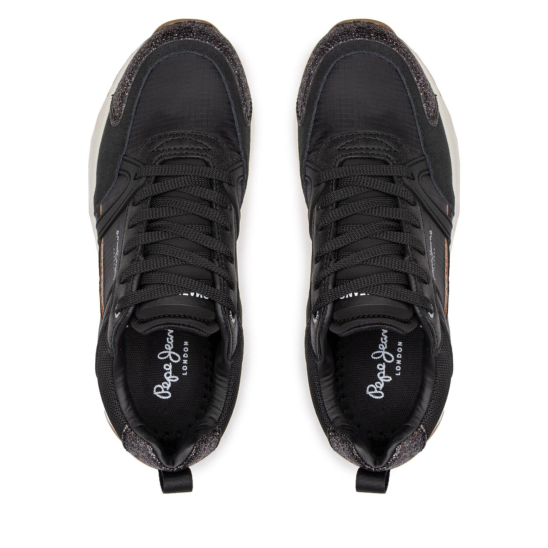 Pepe Jeans Сникърси Joy Dreams Leo PLS31417 Черен - Pepit.bg